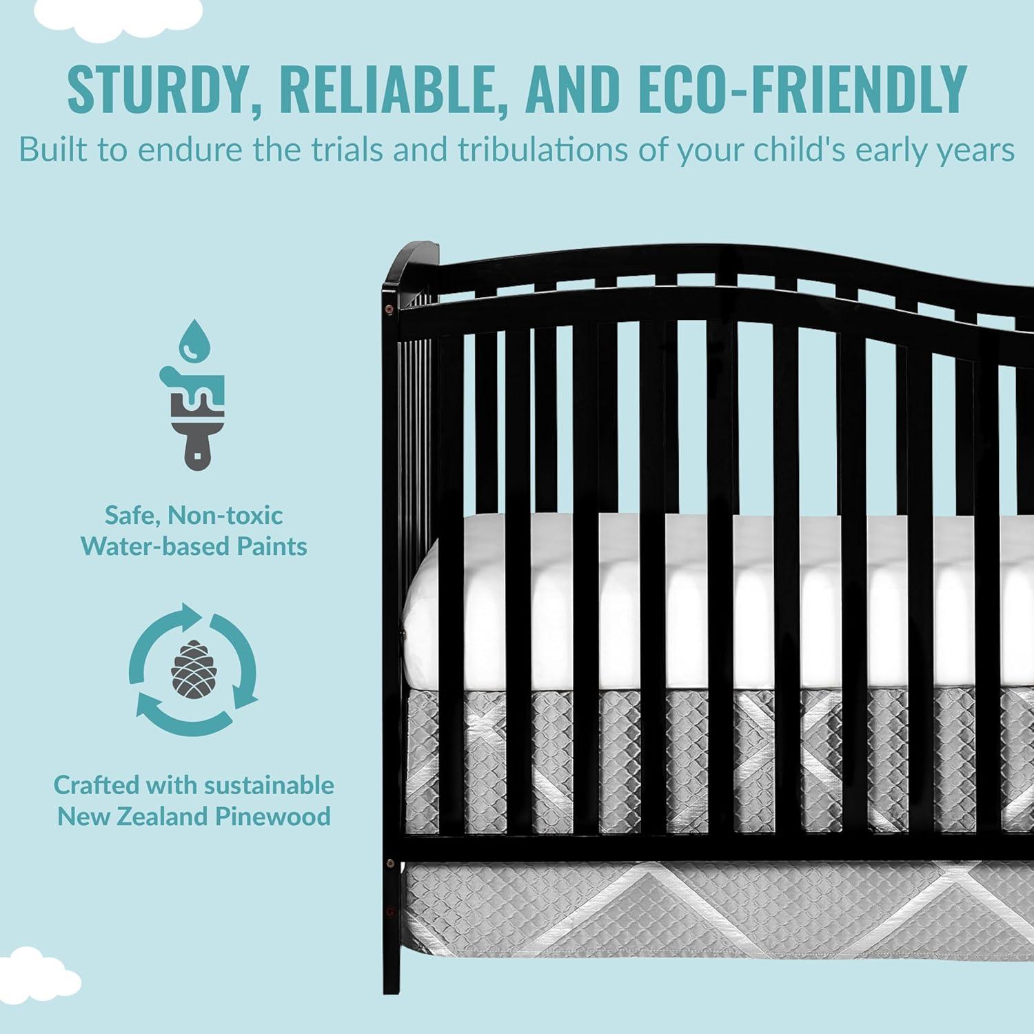 Dream On Me Chelsea 5-in-1 Convertible Crib
