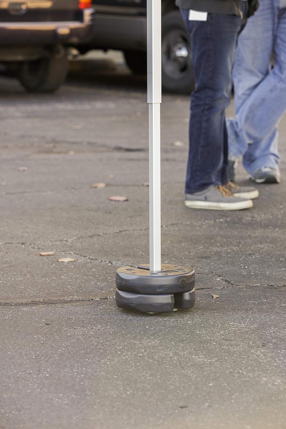 US Weight 20lb Canopy Weight Set for Securing Canopies, Tents, and Umbrellas at Outside Events