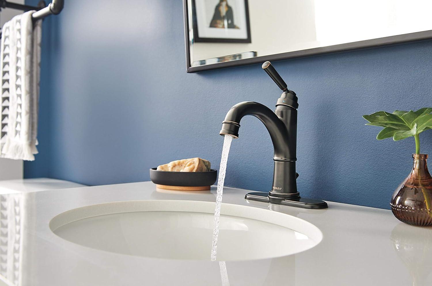 Westchester Single-Hole Bathroom Faucet with Drain Assembly