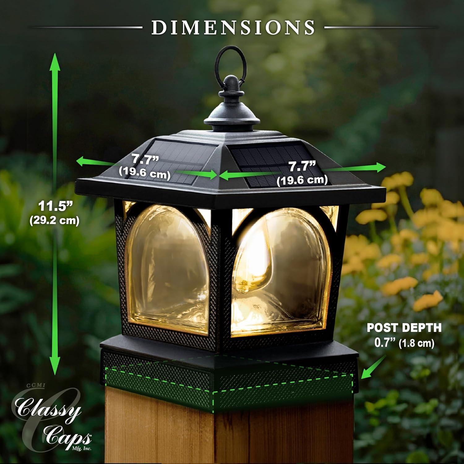 7.71'' Solar Outdoor Lantern