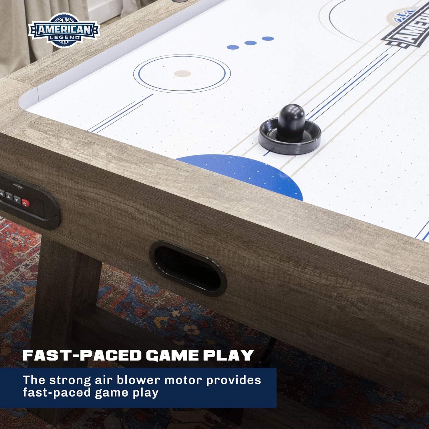 Brookdale American Legend 72" 2 -Player Air Hockey Table with Digital Scoreboard