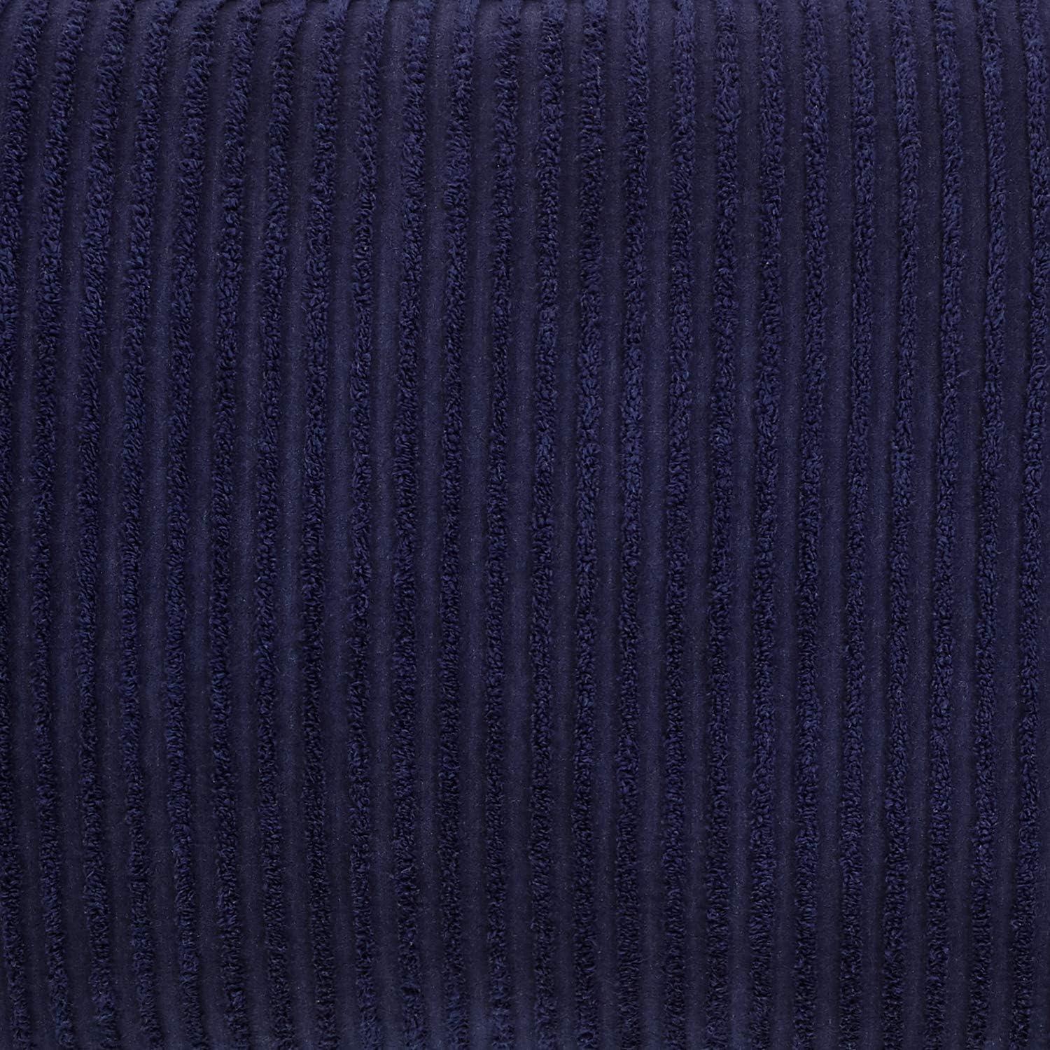 Jullian Navy Stripe Queen Chenille Tufted Bedspread