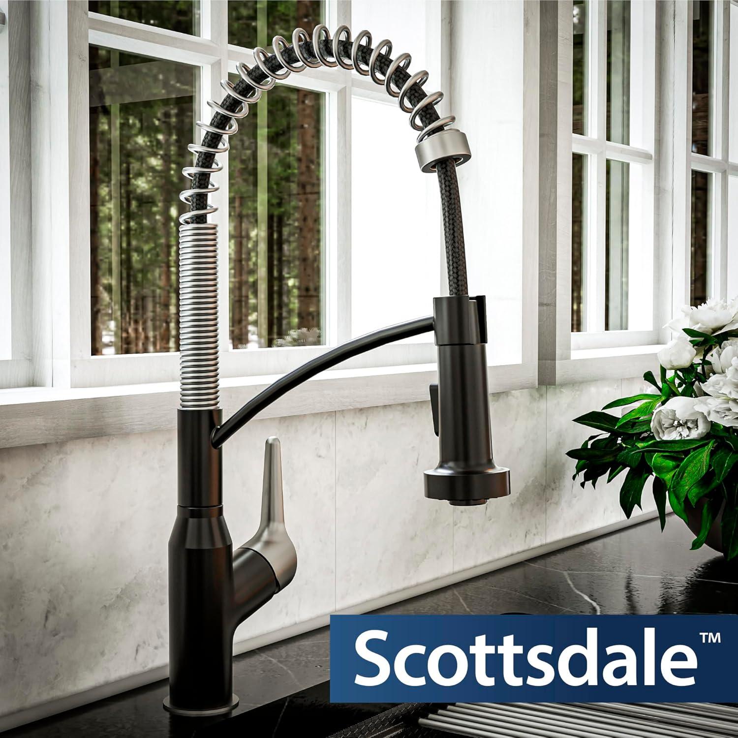 Karran Scottsdale Single-Handle Pull-Down Sprayer Kitchen Faucet