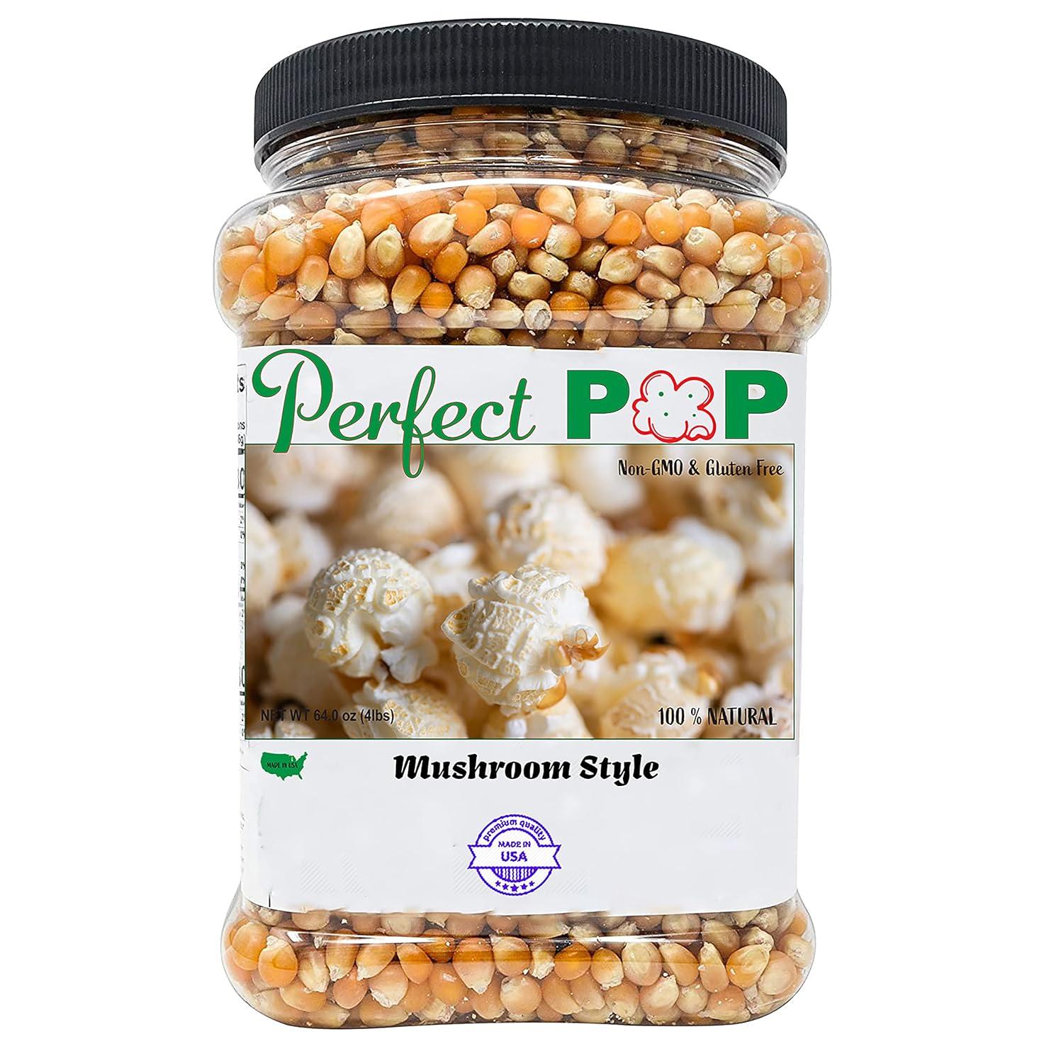 Premium Gourmet Mushroom Extra Large Popcorn Kernels - 4lbs