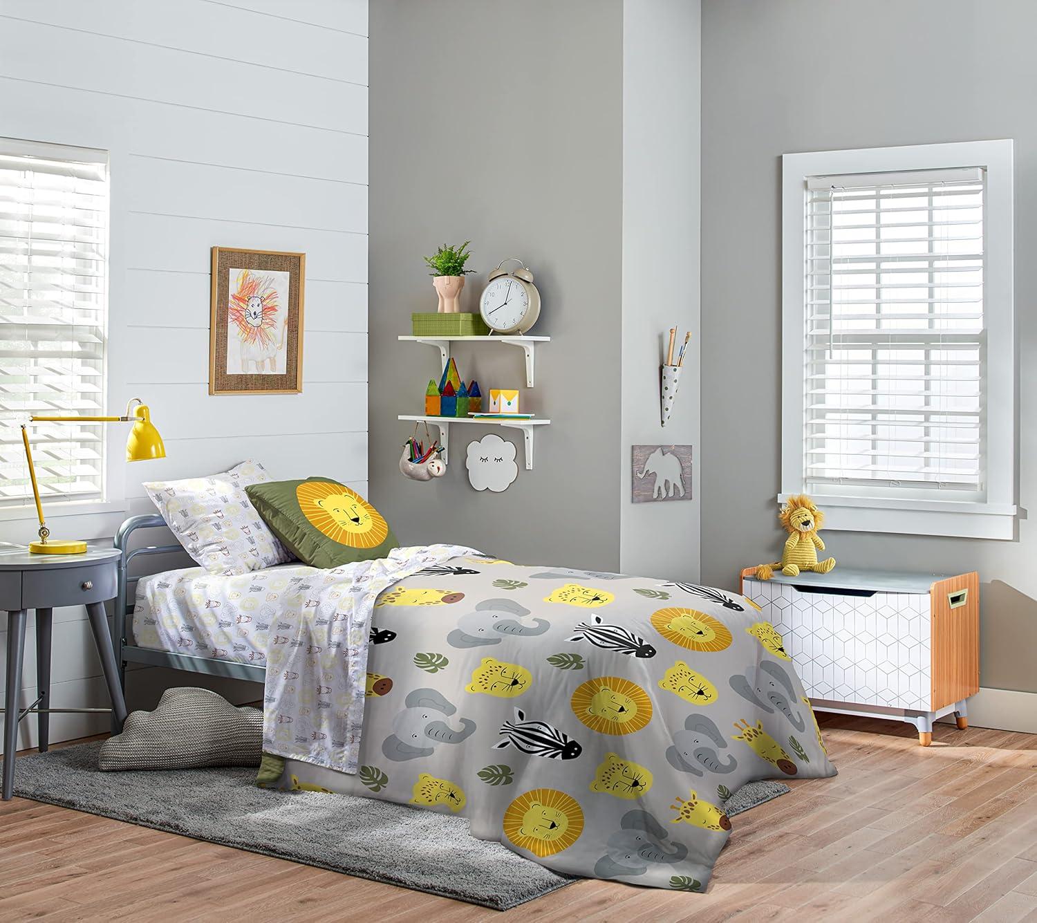 Saturday Park Saturday Park Safari Friends 100% Organic Cotton Bed Set