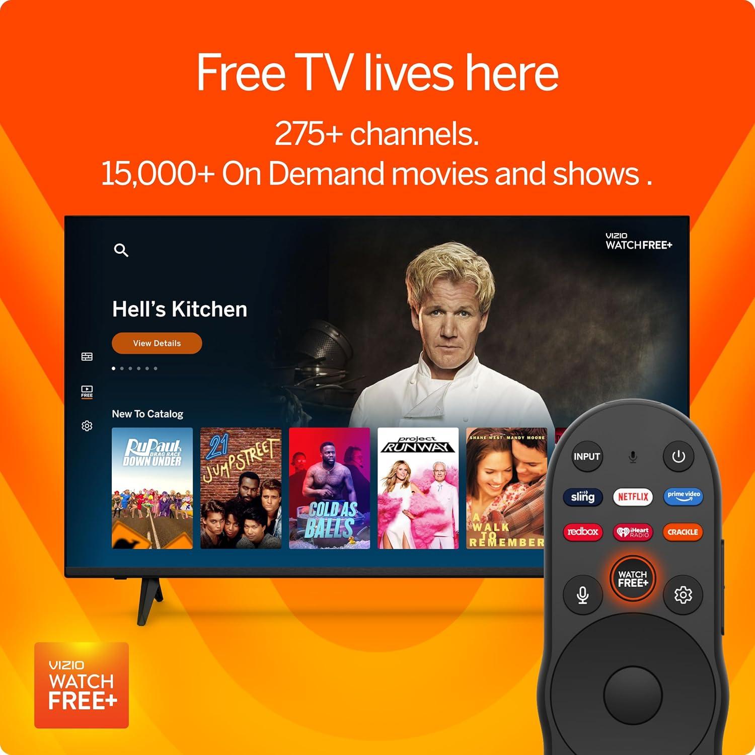 VIZIO 43" Class 4K UHD LED HDR Smart TV - V4K43M-08