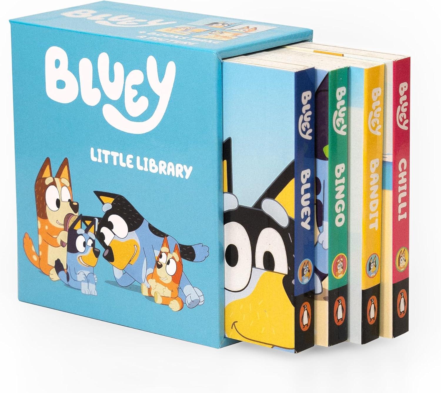 Bluey: Little Library 4-Book Box Set - by Penguin Young Readers Licenses (Mixed Media Product)