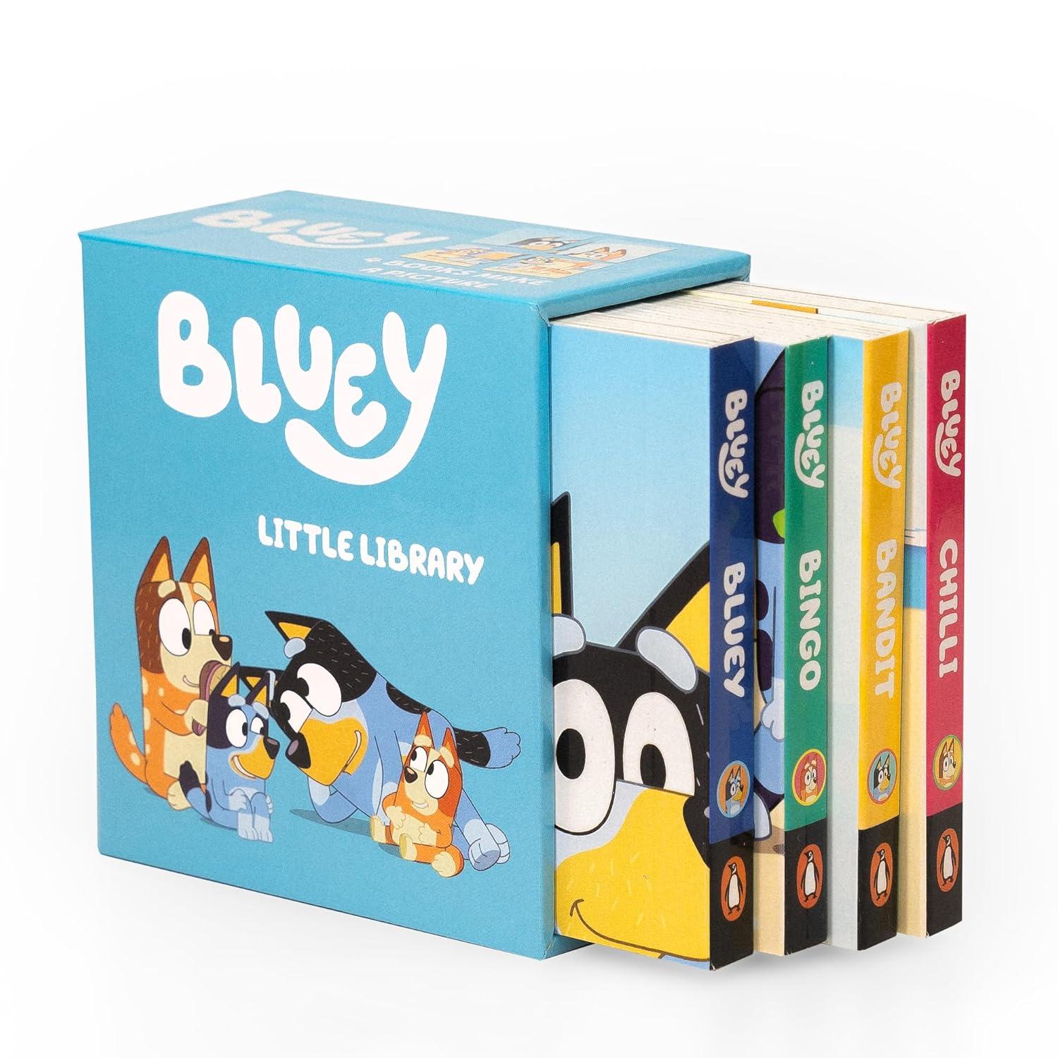 Bluey: Little Library 4-Book Box Set - by Penguin Young Readers Licenses (Mixed Media Product)