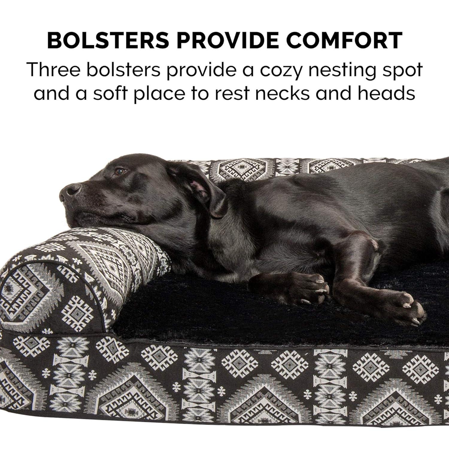 Luxe Fur & Performance Linen Sofa Bed