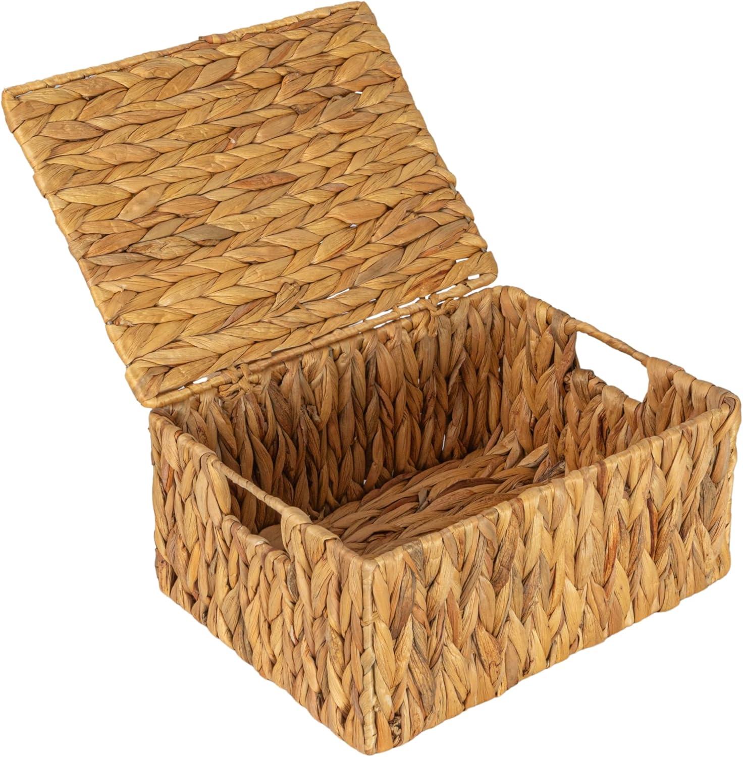 Household Essentials Water Hyacinth Basket