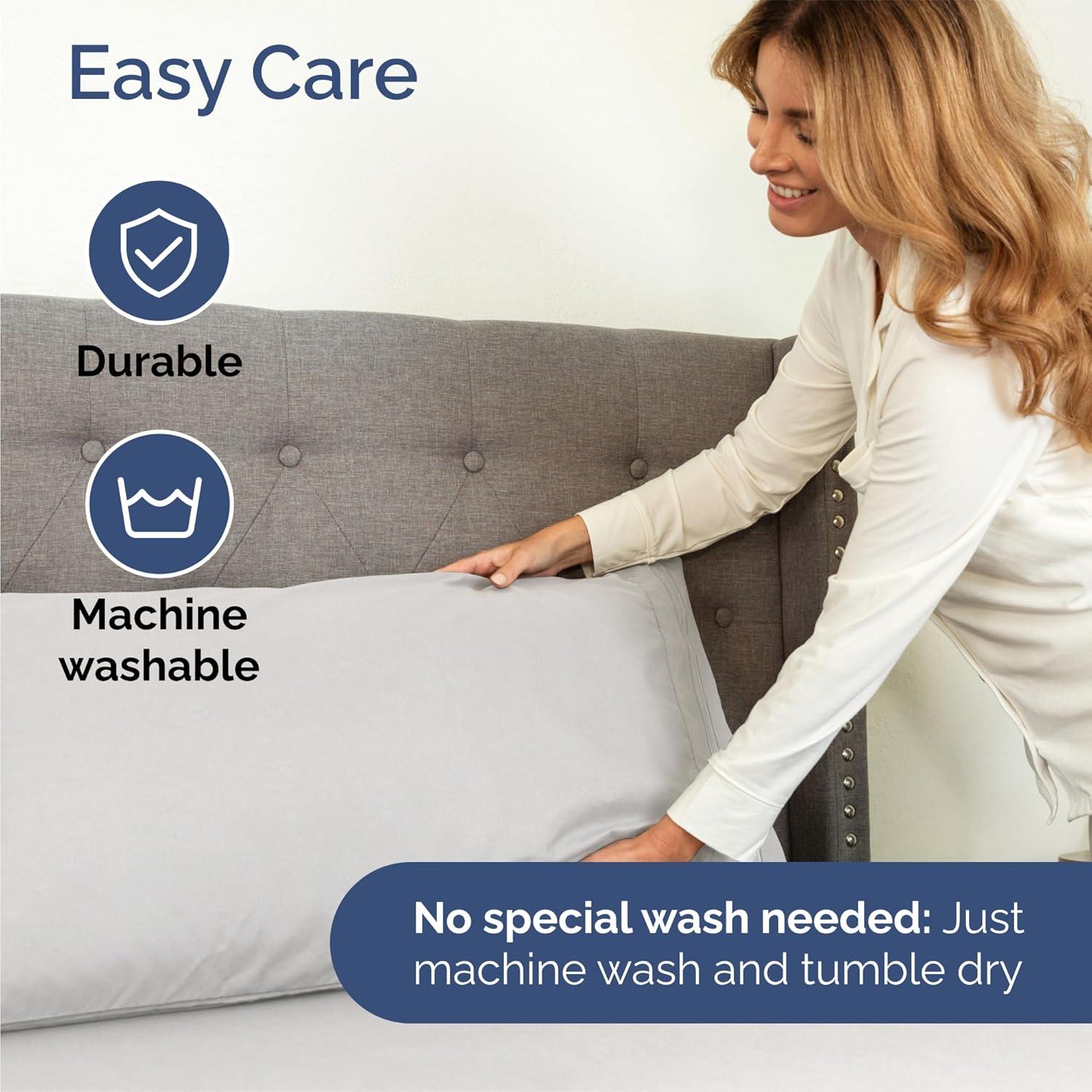 CGK Linens 4 Piece Sheet Set Premium Cooling, Soft & Wrinkle Free Sheet Set