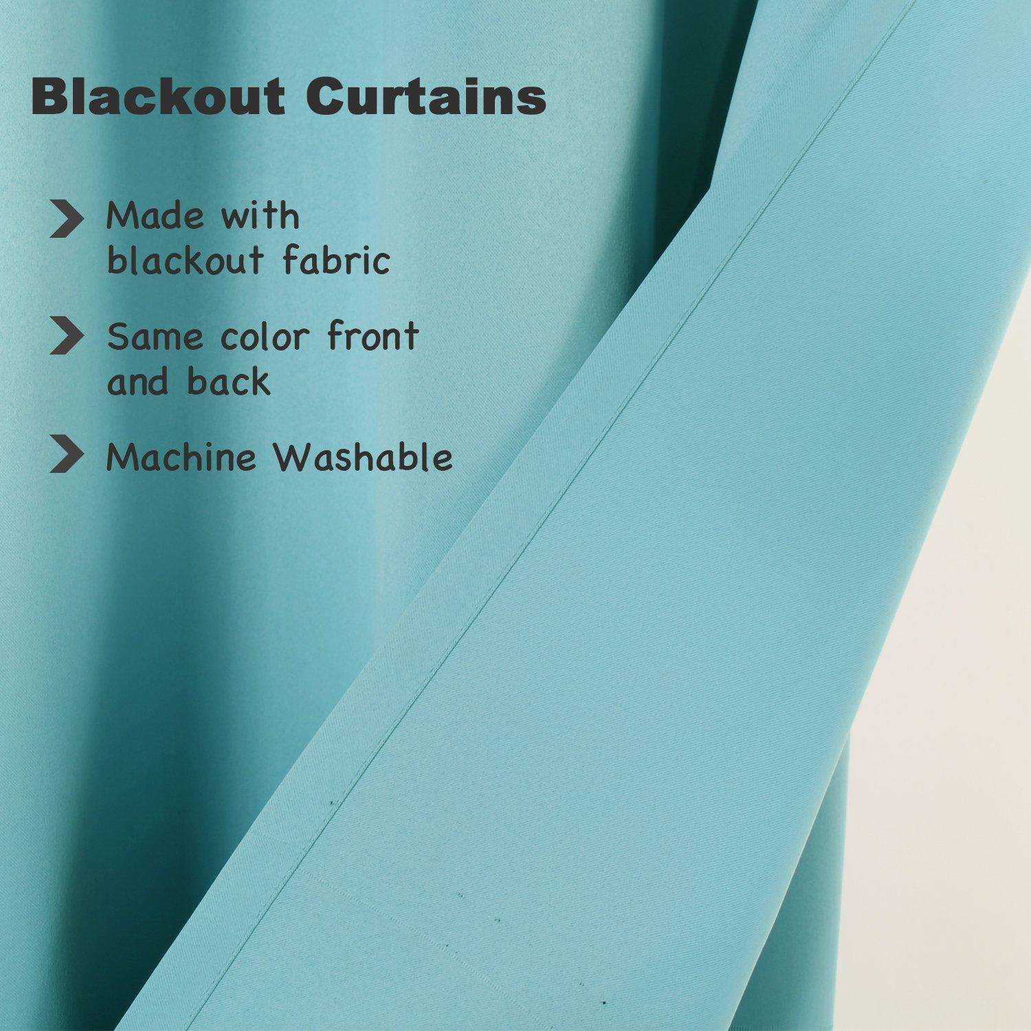 Saro Essential Blackout Curtain Collection Polyester Blackout Pair (Set of 2)