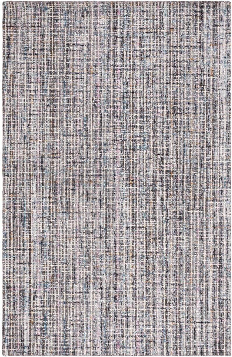 SAFAVIEH Abstract Marielle Stripe Area Rug, Grey/Brown, 9' x 12'