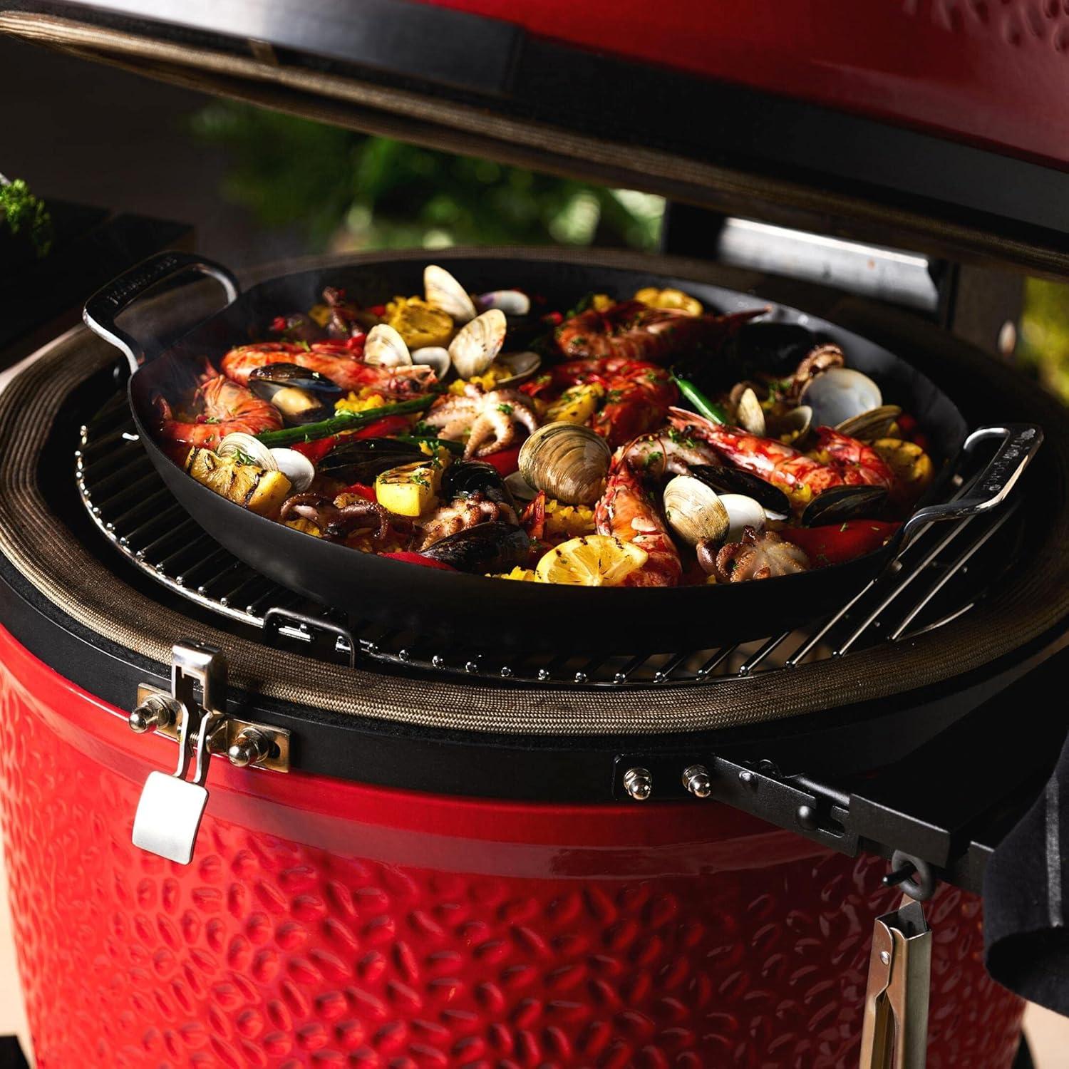 Karbon Steel™ Carbon Steel Paella Pan for Classic Joe™ and Big Joe™ Grills