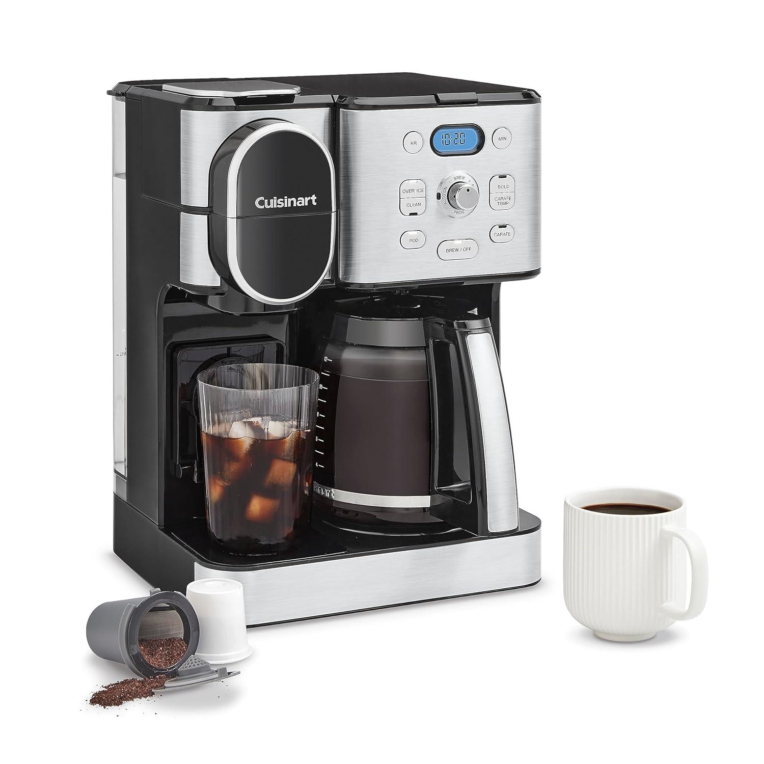 Cuisinart ® Coffee Center ® Stainless Steel 12-Cup Coffee Maker and Single Brewer