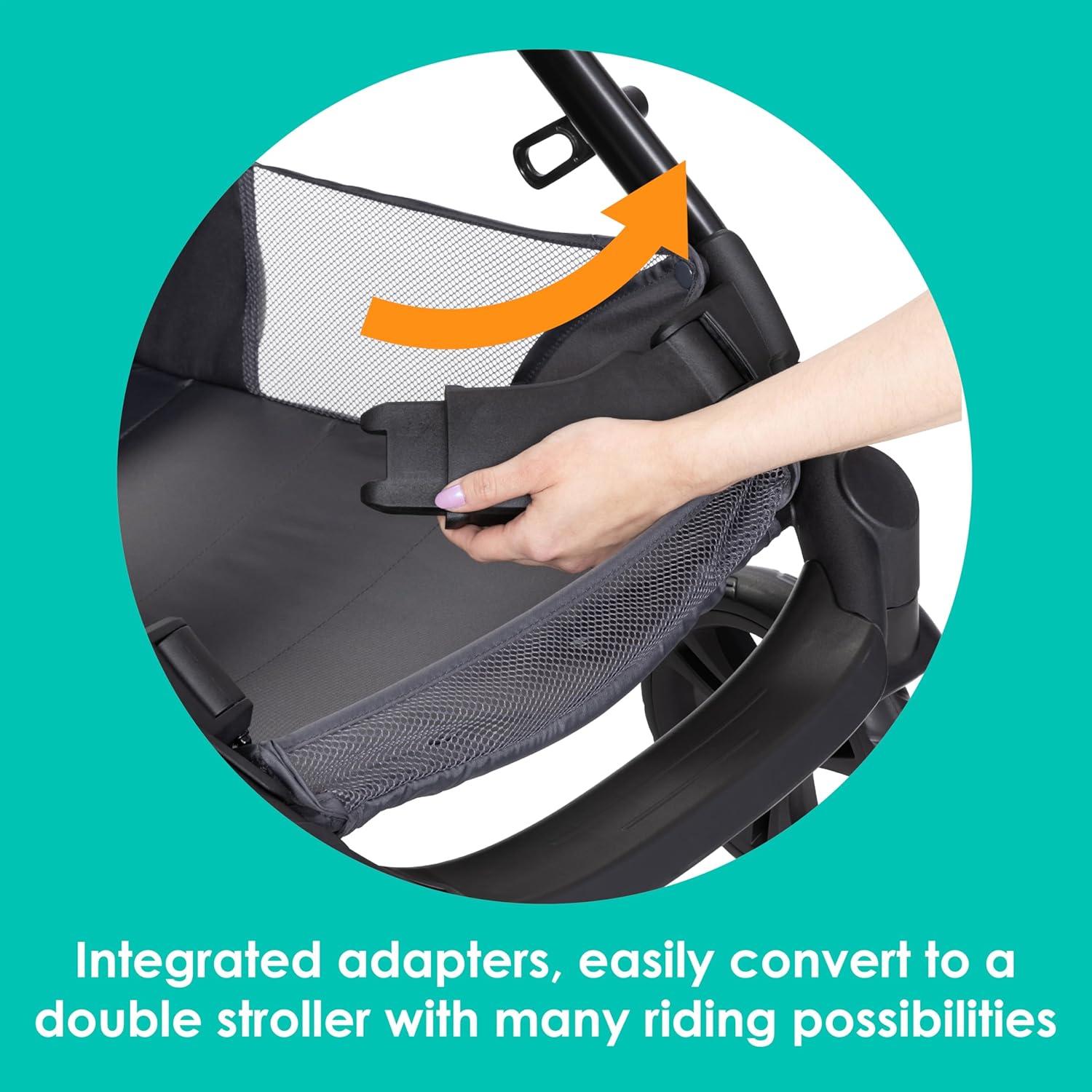 Baby Trend Morph Single to Double Modular Stroller - Dash Gray