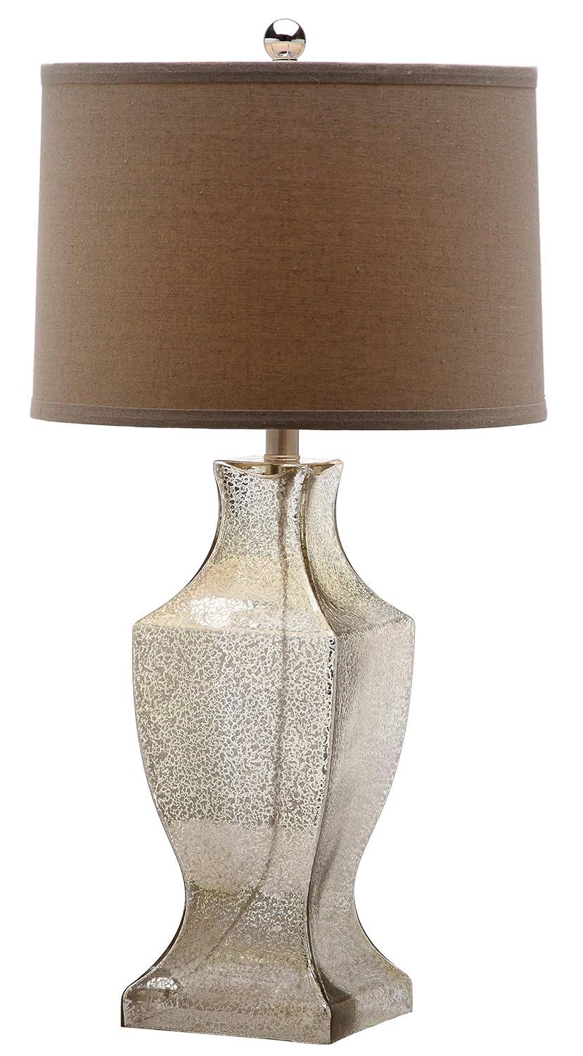 Glass Bottom Lamp (Set of 2) - 29 Inch Height - LIT4156 - Bronze - Safavieh