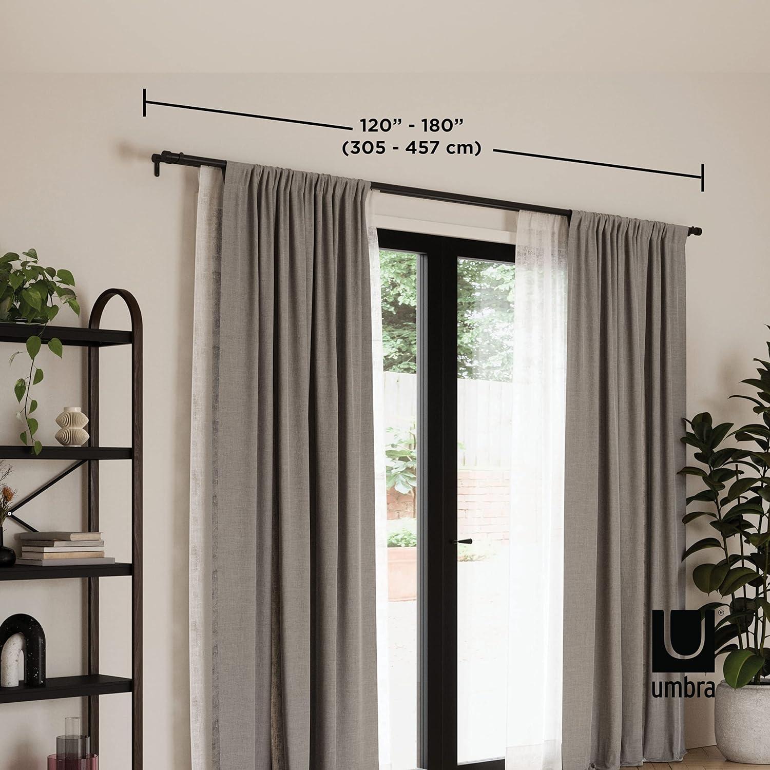 Cappa Drapery Solutions Double Curtain Rod