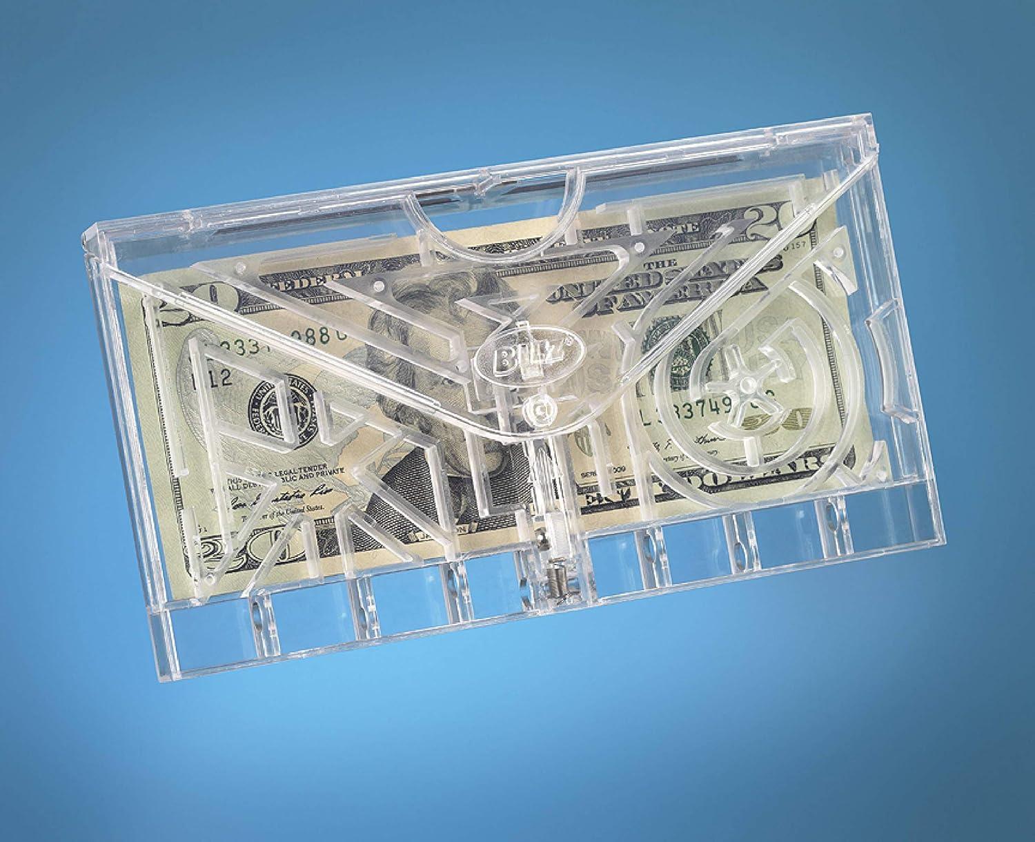 BILZ Money Puzzle E-Lope - Brain Teasing Maze for Cash or Tickets - Fun Way to Give Gifts - Reusable Puzzle for Kids, Adults and All Ages