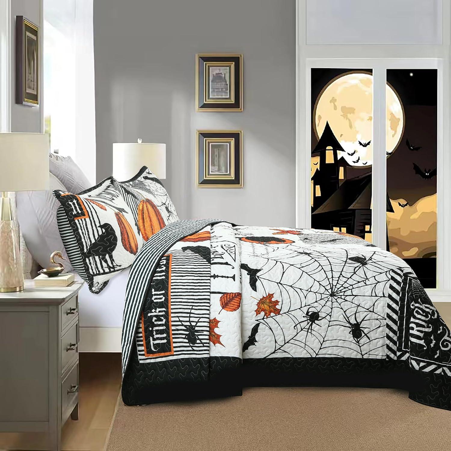 MarCielo ME500 Polyester Quilted Animal Print Quilt Set