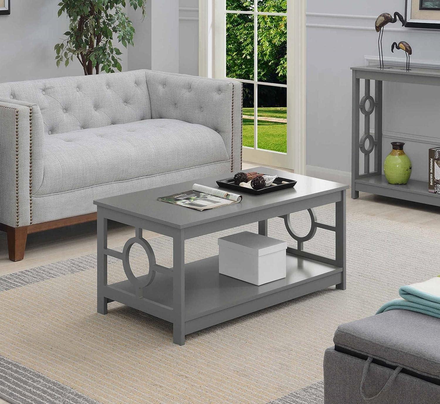 Ring Coffee Table, Gray