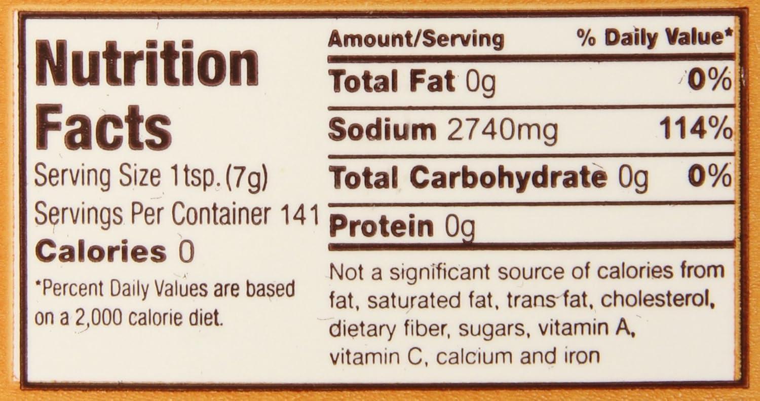 Gold Medal Prod. 2045 Flavacol Seasoning Popcorn Salt - 35 oz.