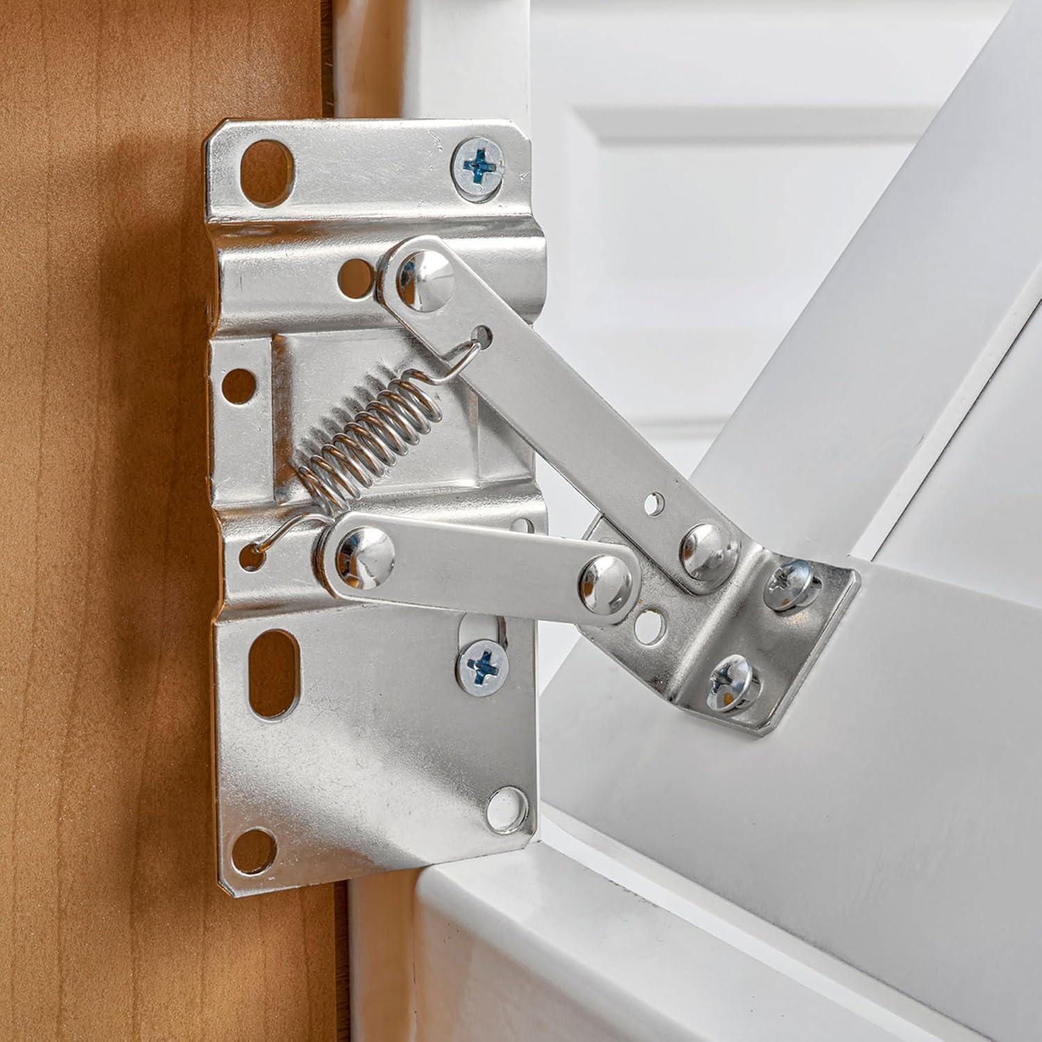 Rev-A-Shelf 28" Slim Tip-Out Sink Tray for Kitchen and Bathroom Base Cabinets, Large Pull Out Stainless Steel Storage Organizer, Silver, 6541-28-52