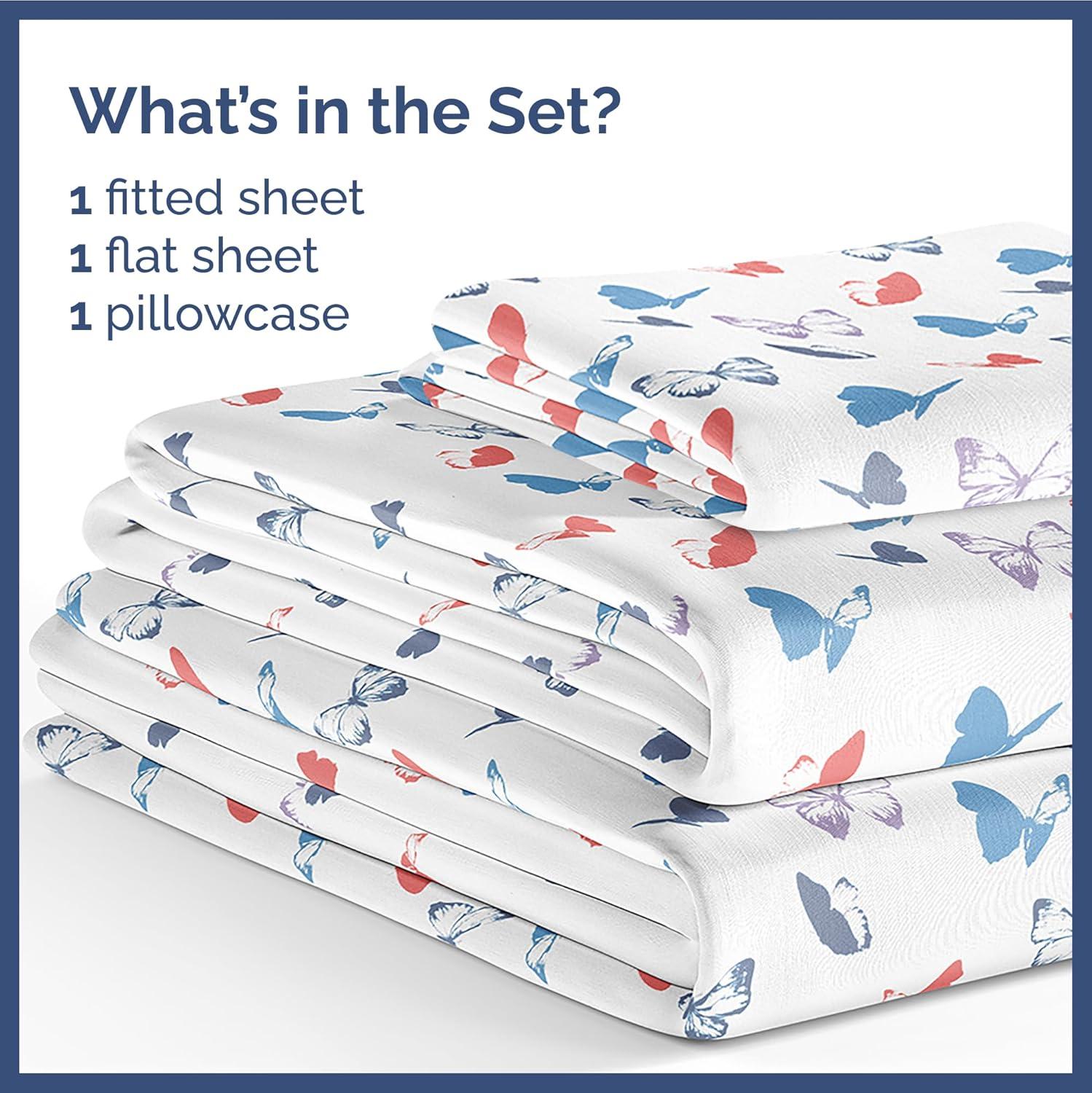 Kids 4 Piece Microfiber Sheet Set - CGK Linens.