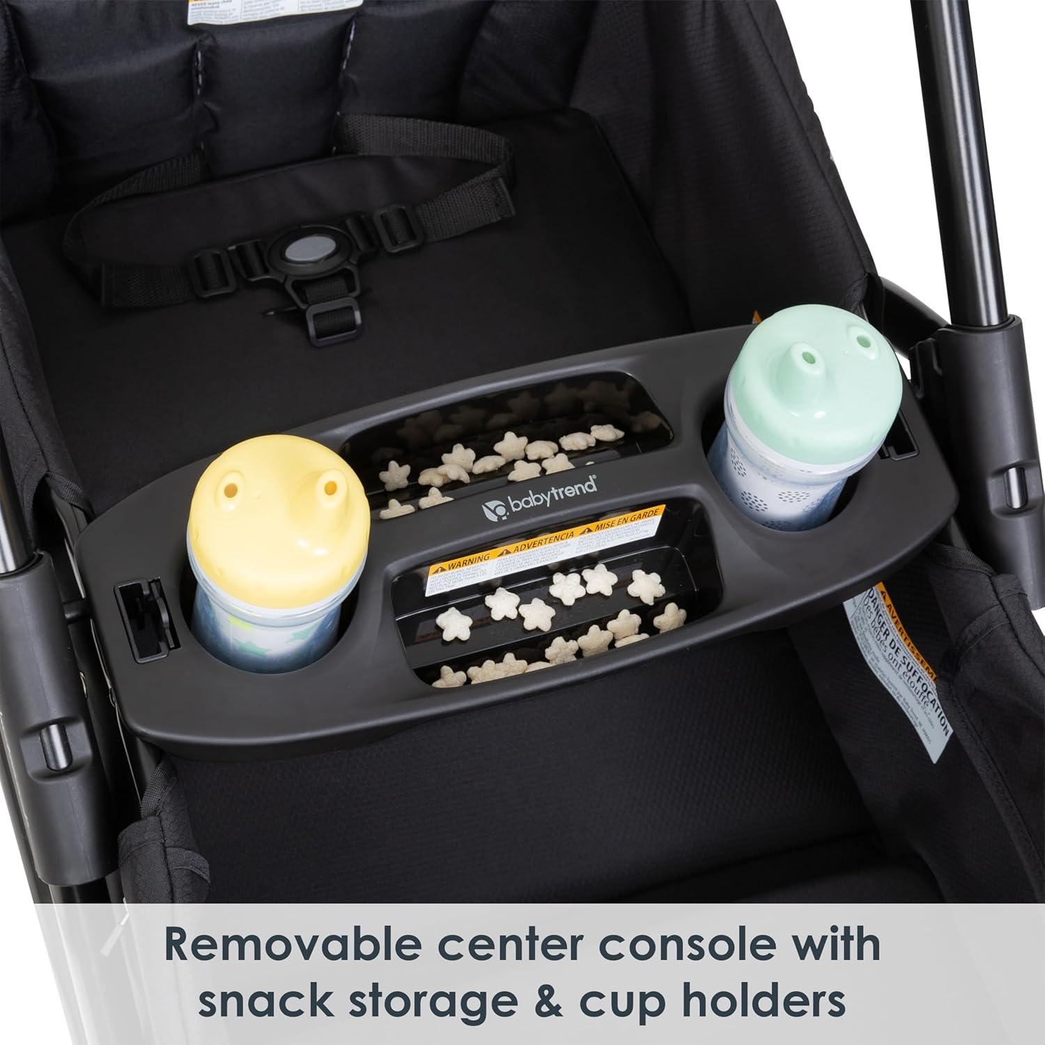 Baby Trend Baby Trend Foldable 4 Wheel Multi-Child Stroller with Storage