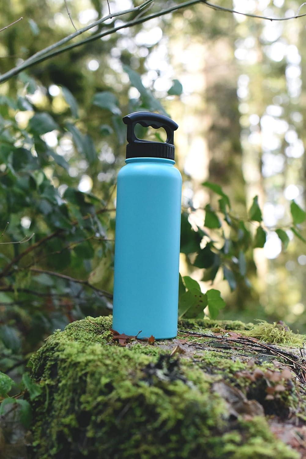 Fifty/Fifty 40oz Bottle with 3 Finger Grip Lid