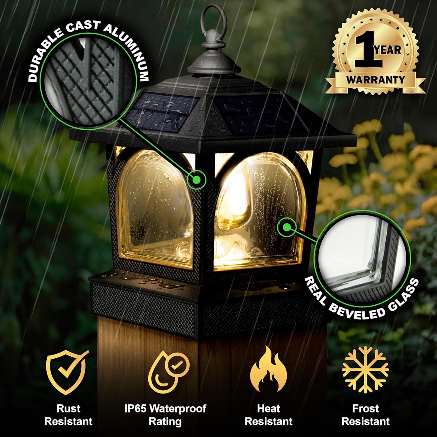 7.71'' Solar Outdoor Lantern