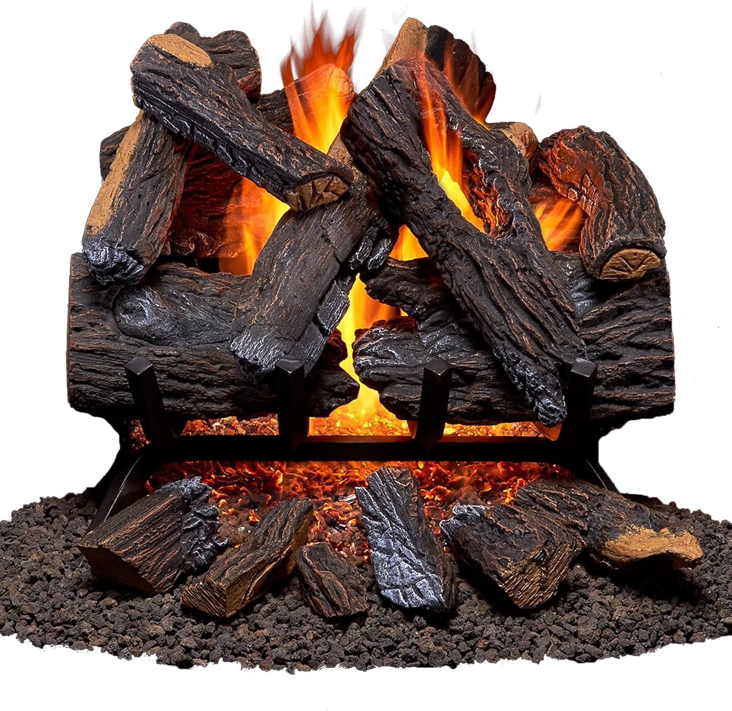Duluth Forge Duluth Forge Vented Natural Gas Fireplace Log Set
