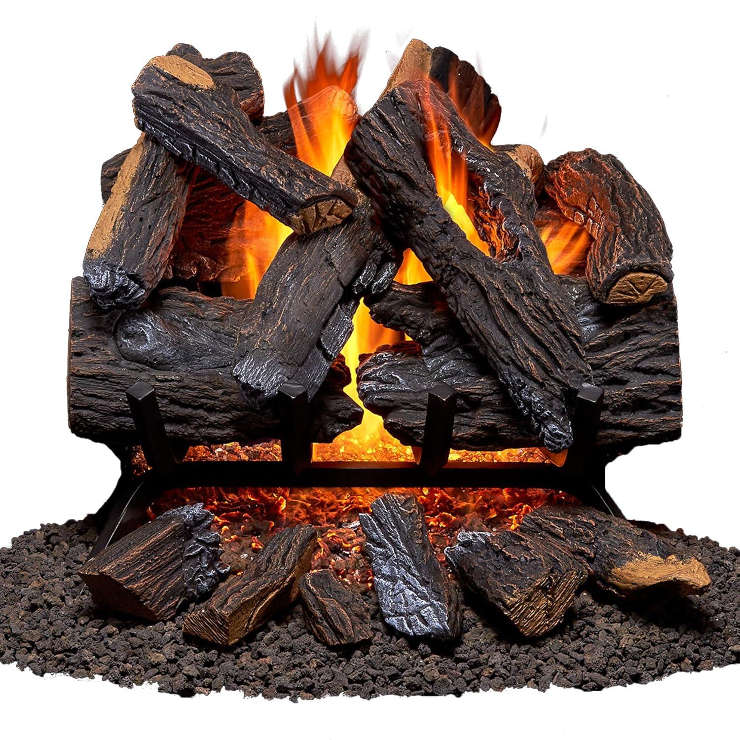 Duluth Forge Duluth Forge Vented Natural Gas Fireplace Log Set