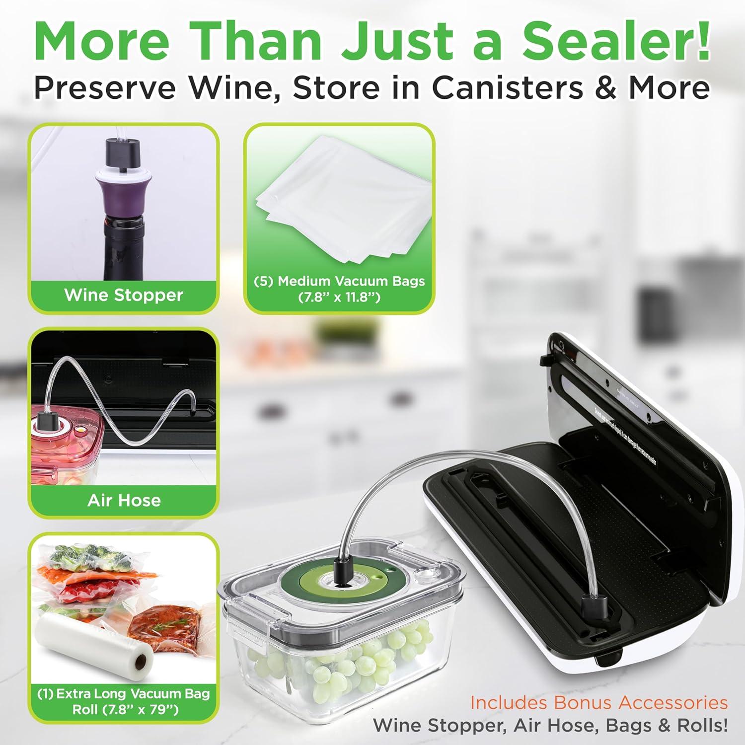 NutriChef Automatic Food Vacuum Sealer