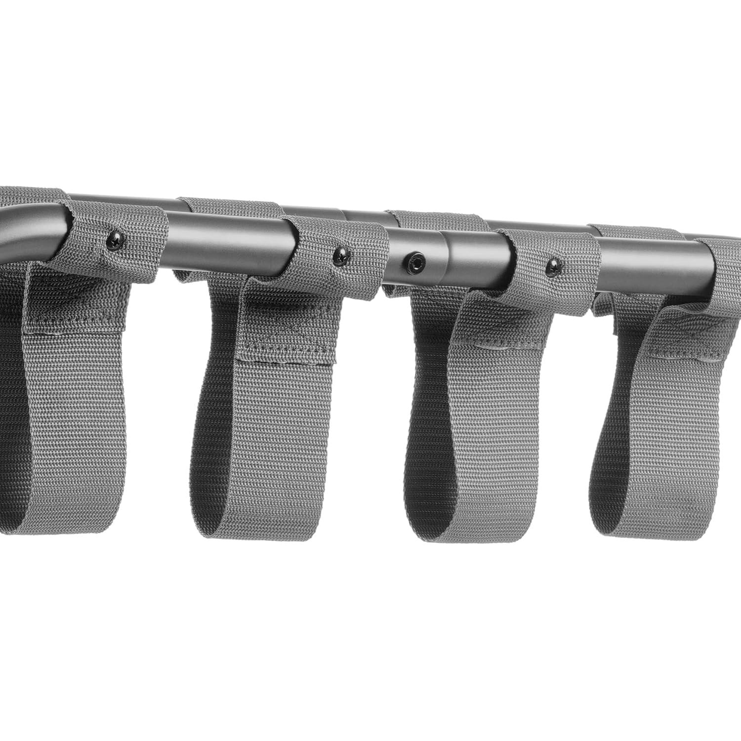 MEBROT Set Of 2, Foldable Suitcase Stands For Guest Room, Metal Luggage Holder With Storage Shelf For Bedroom, Hotel, Easy Assemble