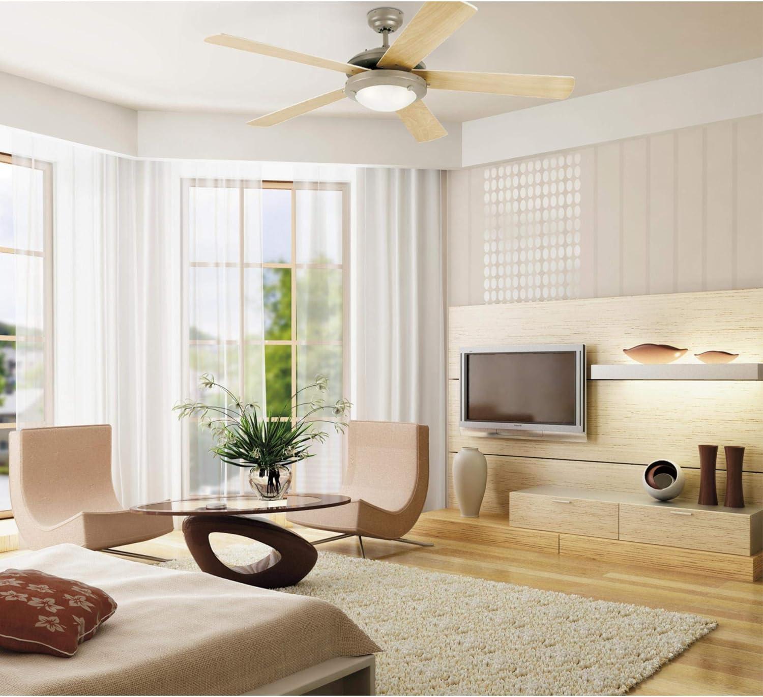 Westinghouse 7233600 Comet 52" 5 Blade Led Indoor Ceiling Fan - Grey