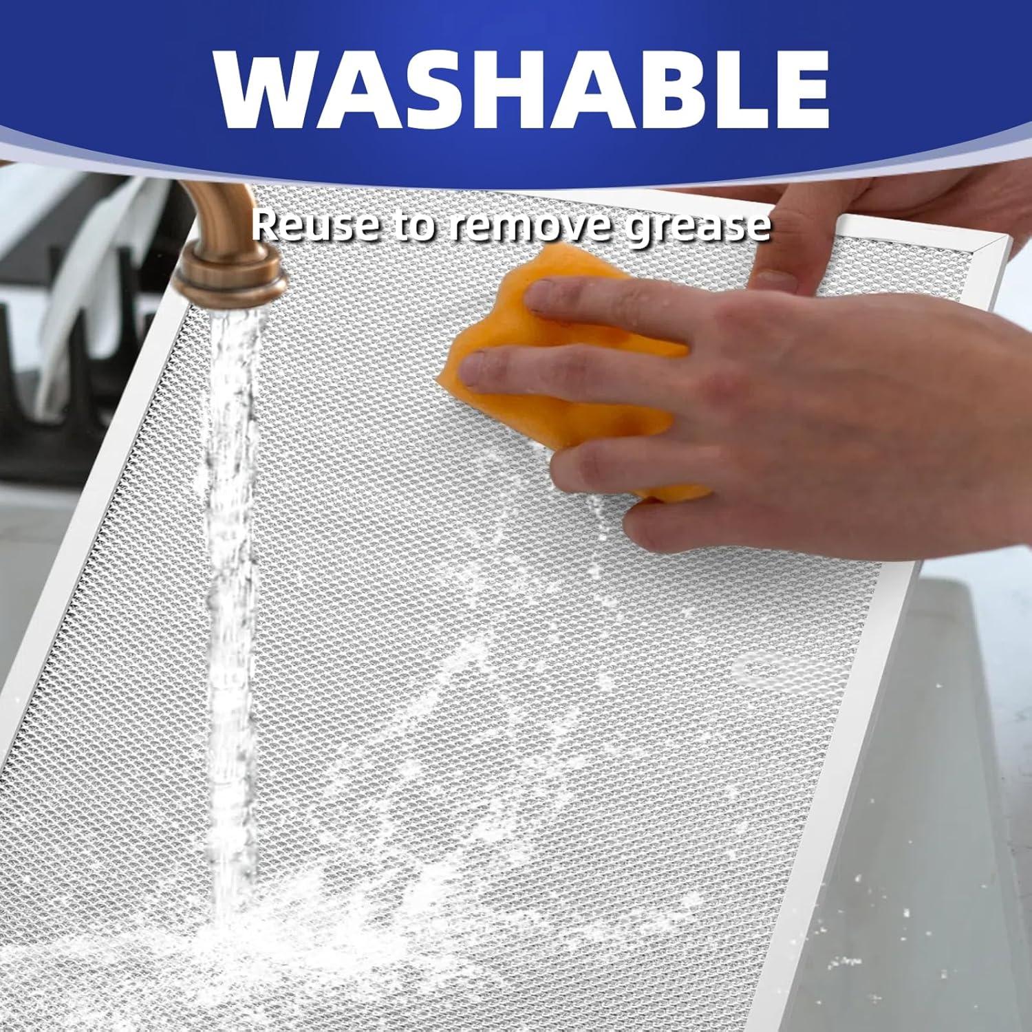 S99010430-002 Range Hood Filter Replacement – 13-7/8'' x 15-3/4" 4512880 Compatible with B.roan N.utone HPF30 Range Hood Filters Pack 2