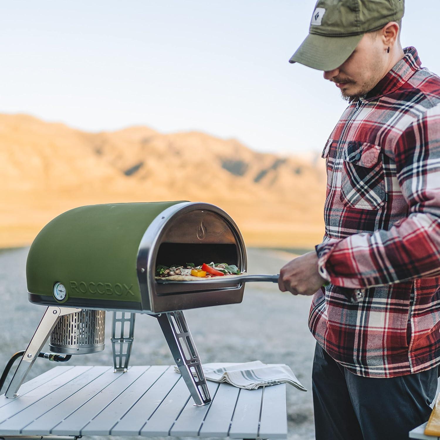 Gozney Olive Green Portable Propane Pizza Oven