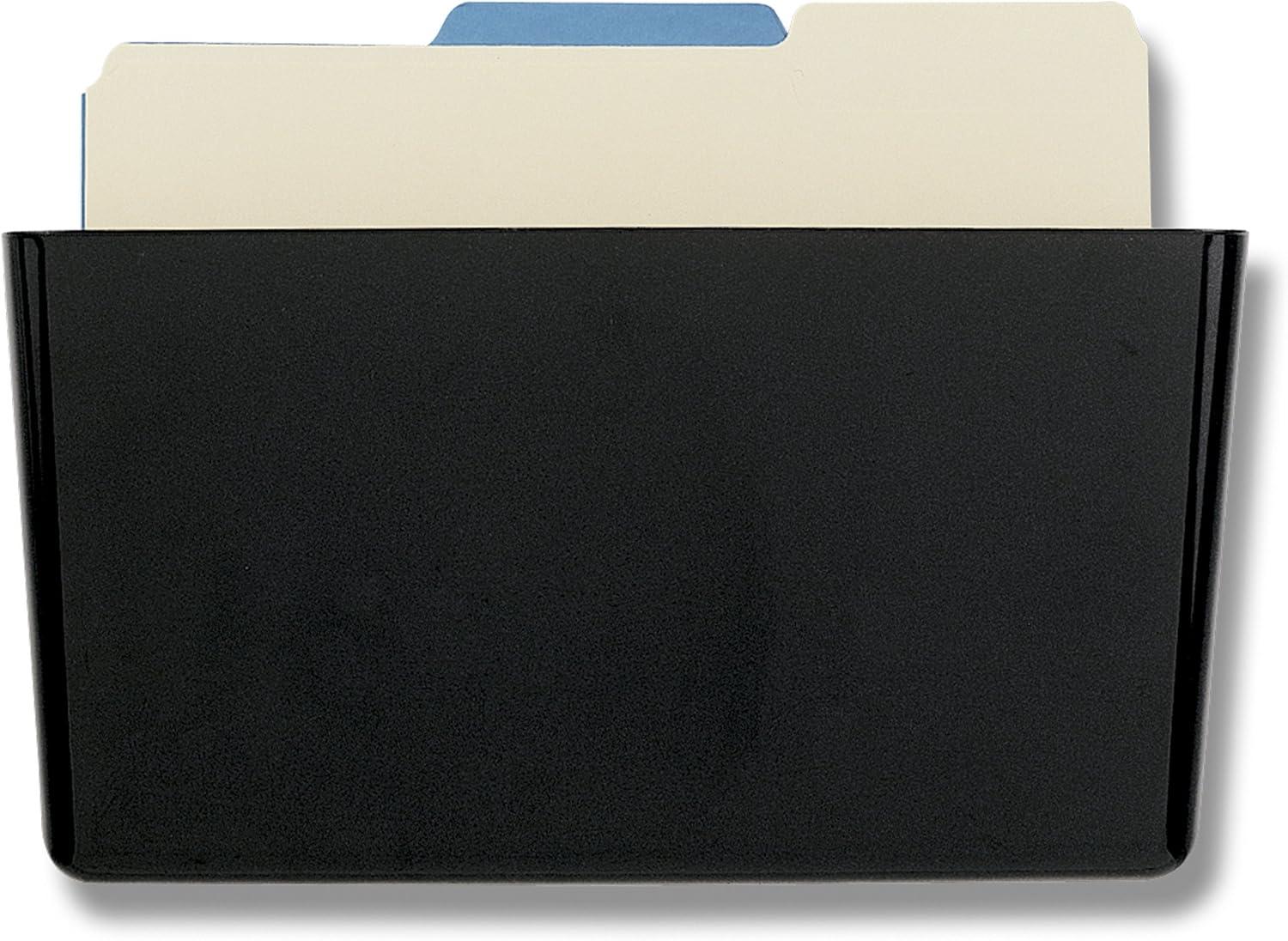 Officemate Wall File Letter Size, Black (21432)