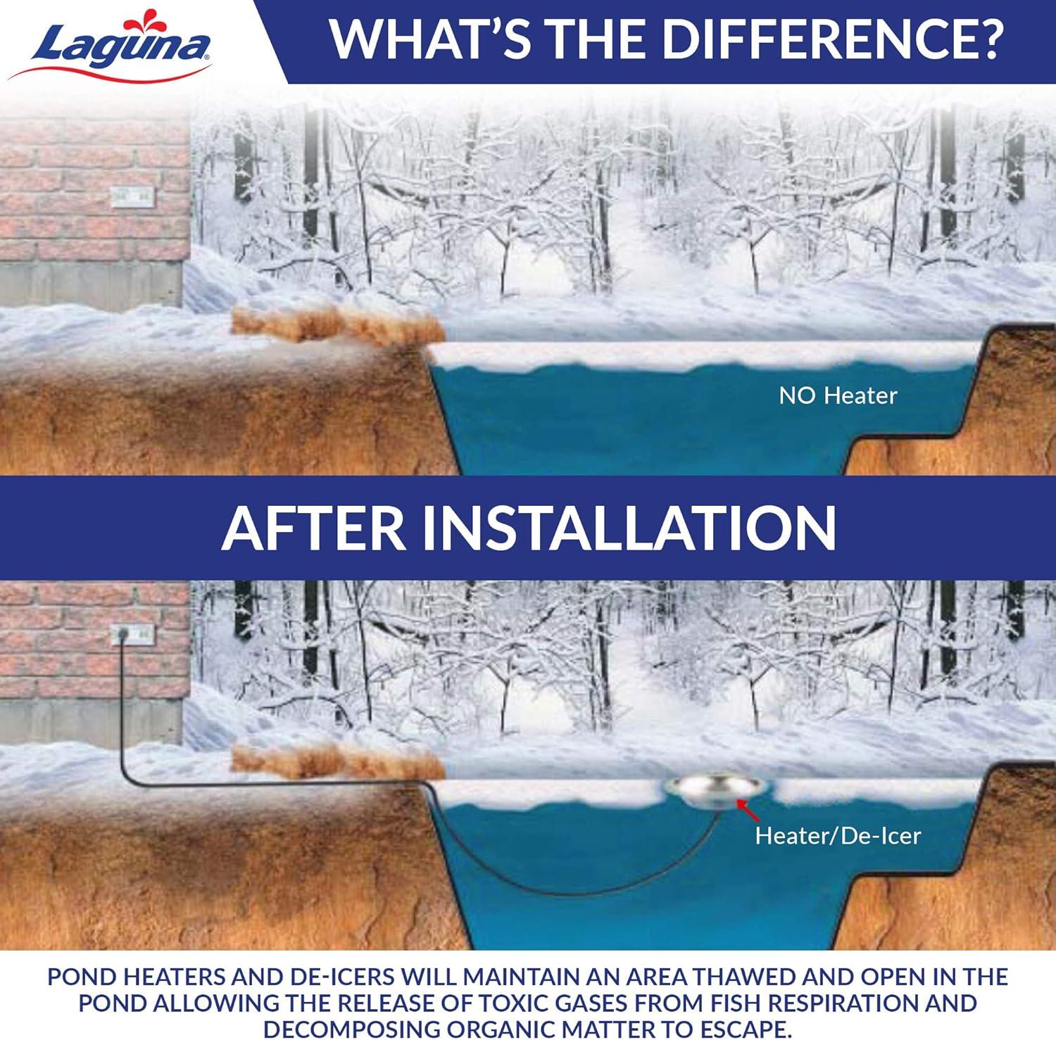 Laguna PowerHeat Heated De-Icer for Ponds - 315W