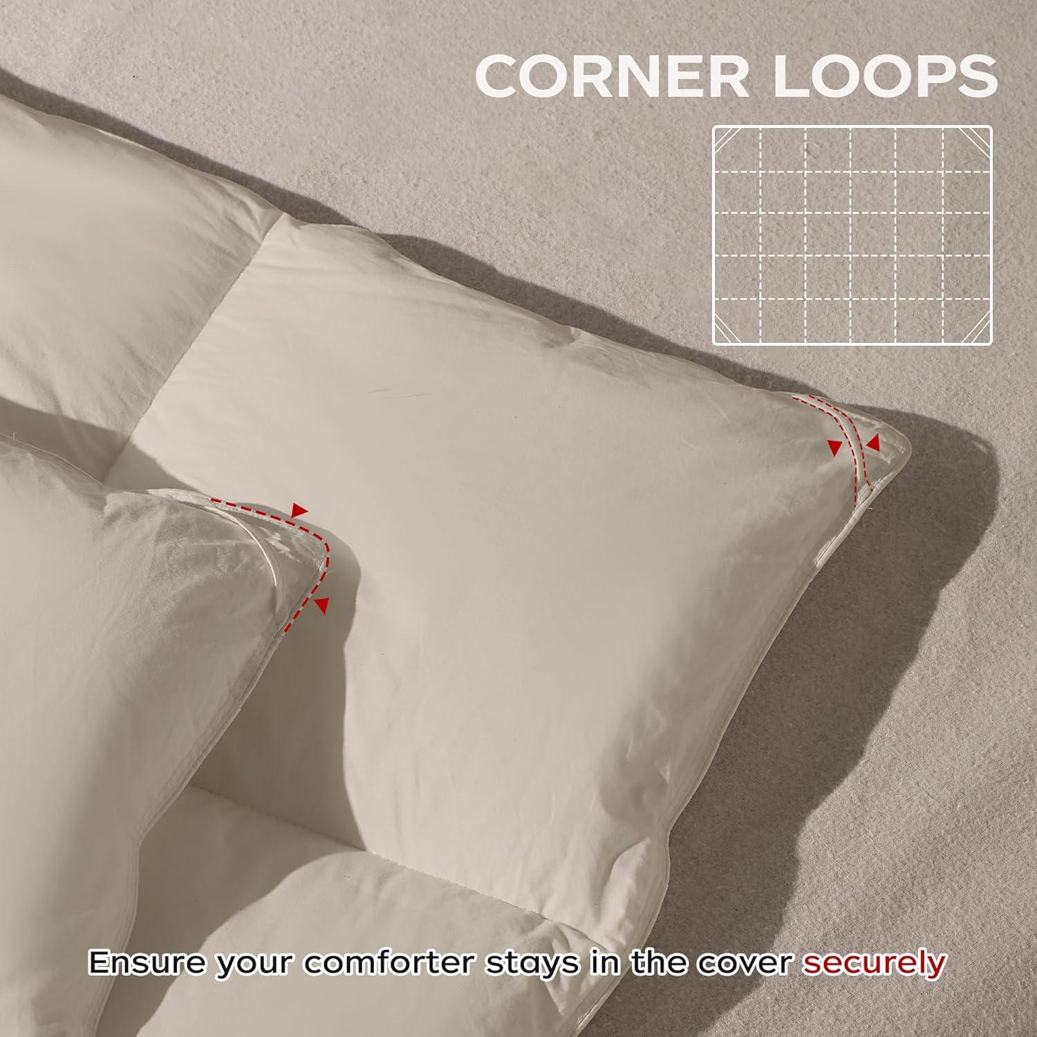 Peace Nest Heavyweight Kintzel Down Fibre Duvet 1 Inch Gusset & Reviews | Wayfair