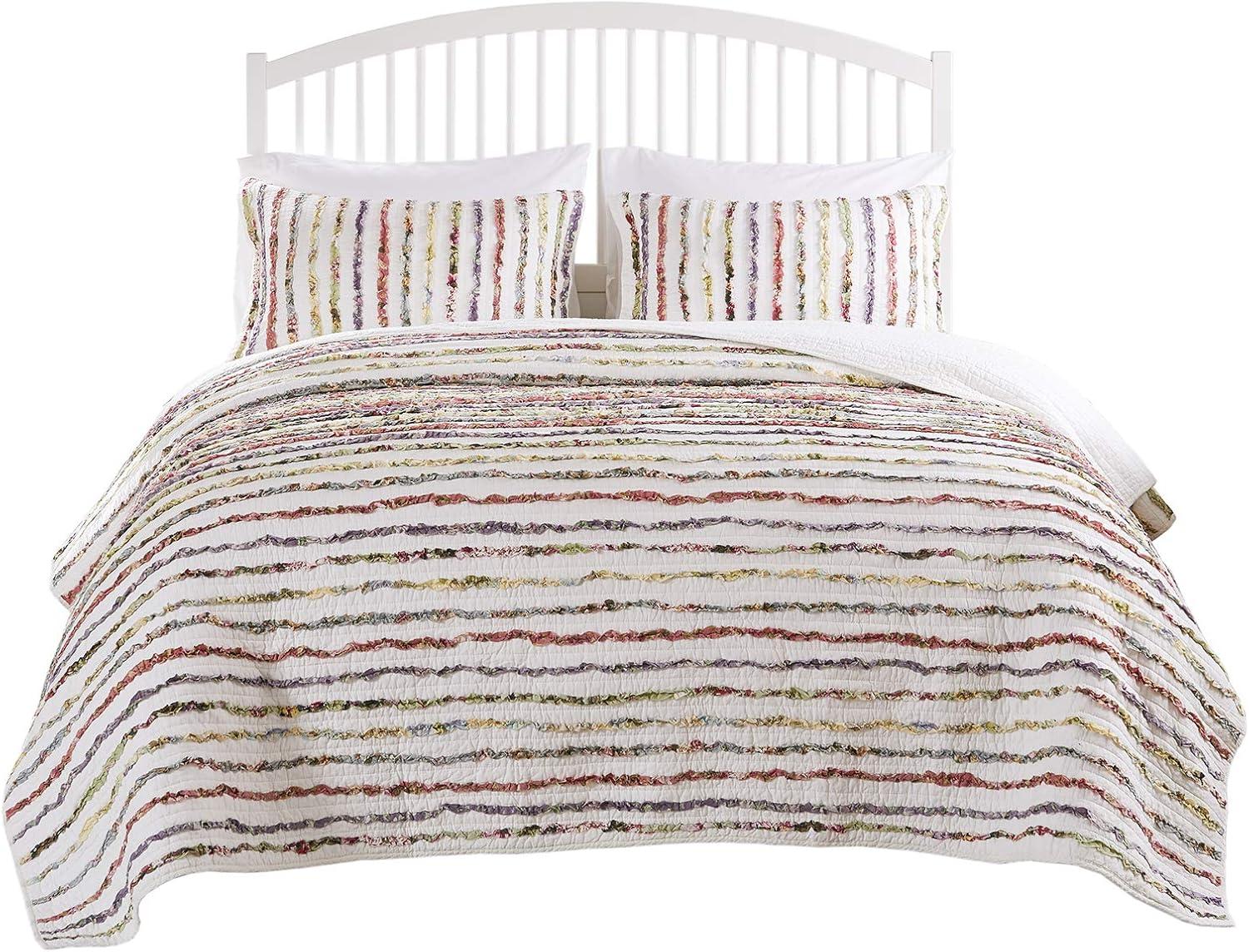 Greenland Home Fashions Bella Ruffle Quilt Set