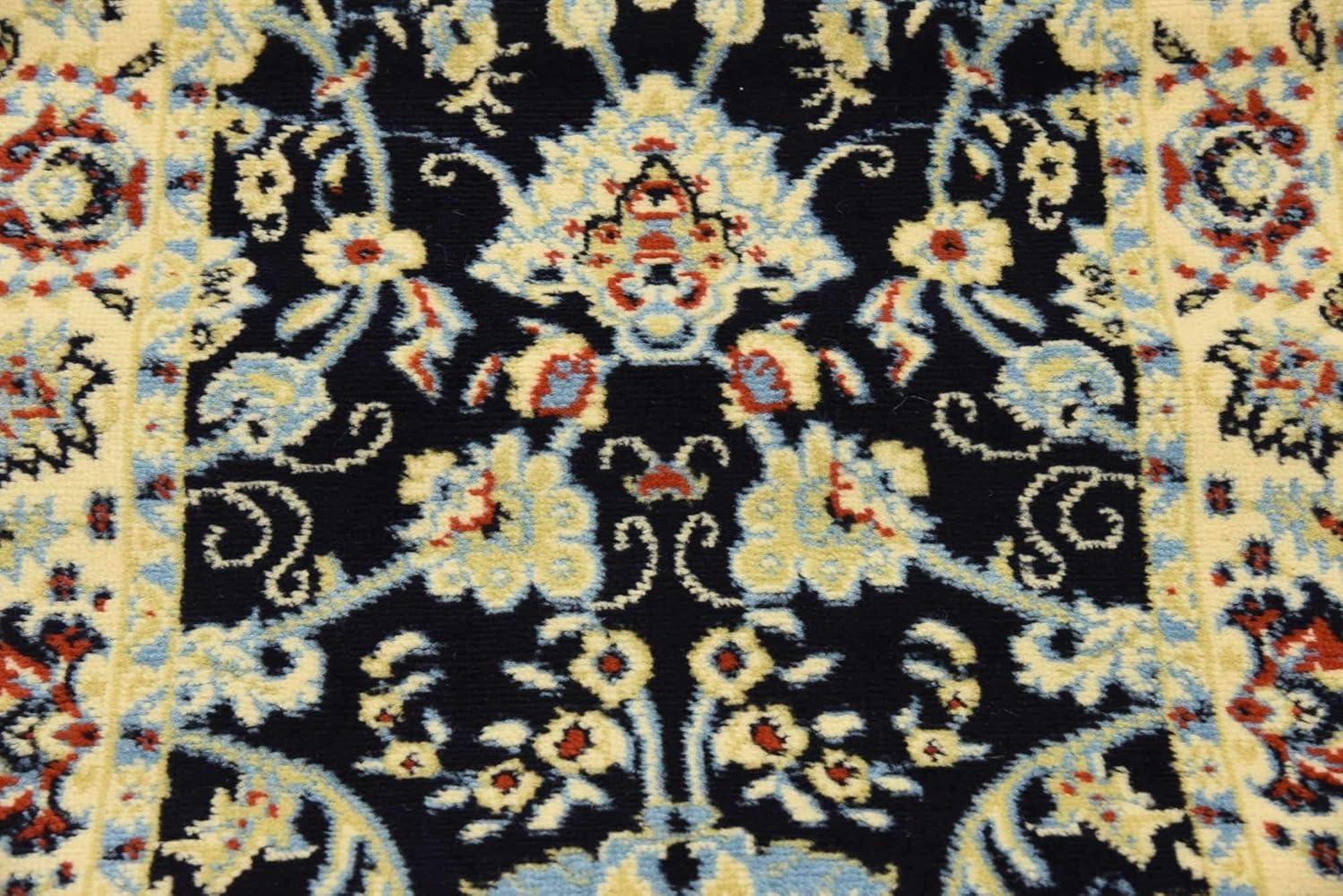 Unique Loom Sialk Hill Washington Floral Indoor Woven Area Rug