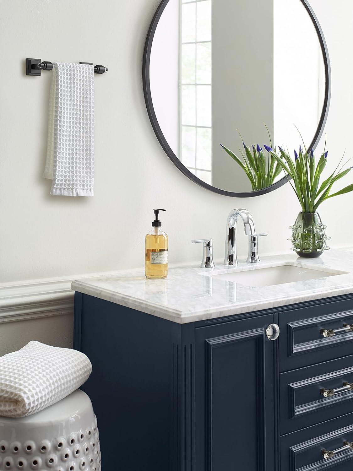 Amerock Glacio 10.25" Wall Mounted Towel Bar BH36065CMB