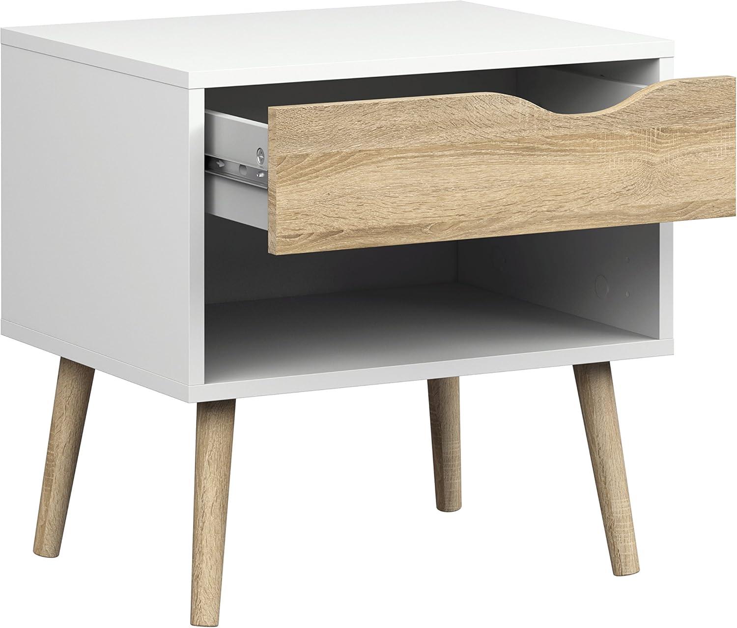 Nightstand in White - Tvilum