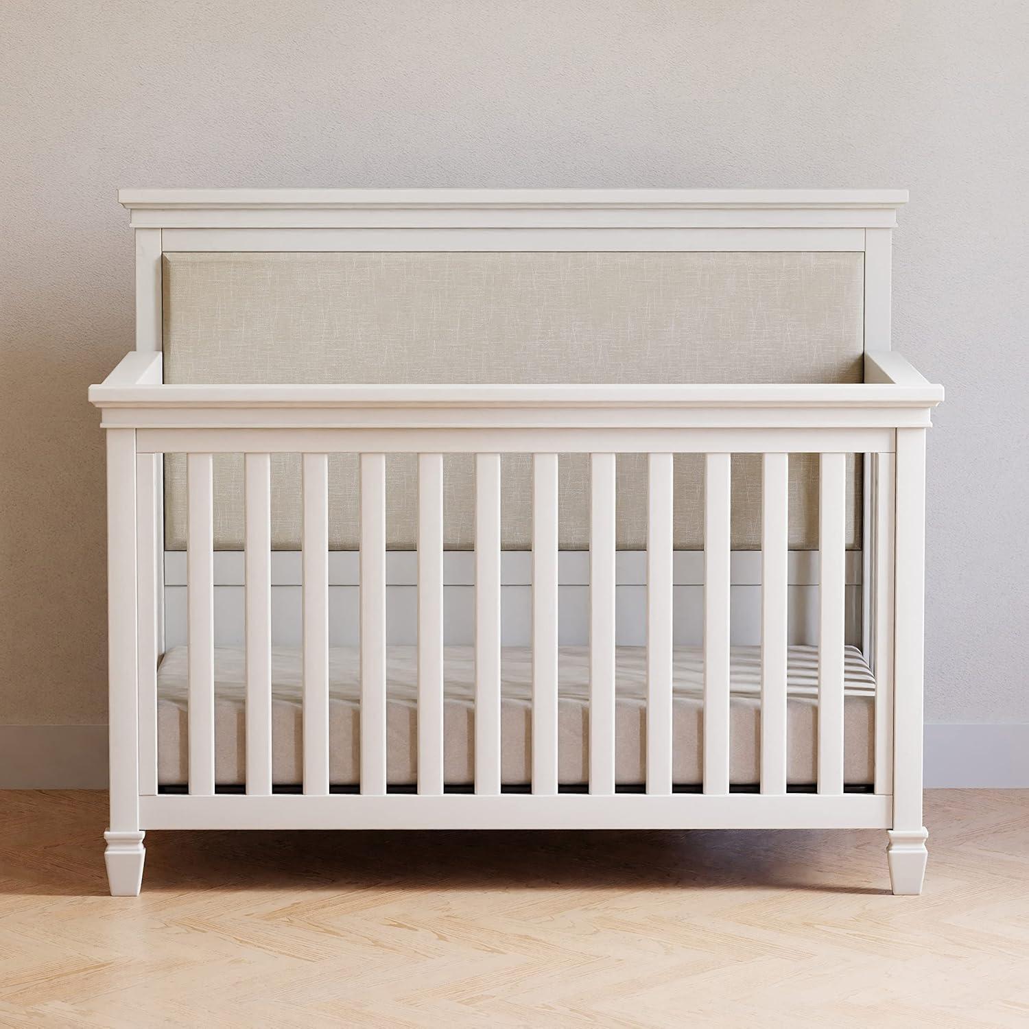 Darlington 4-in-1 Convertible Upholstered Crib