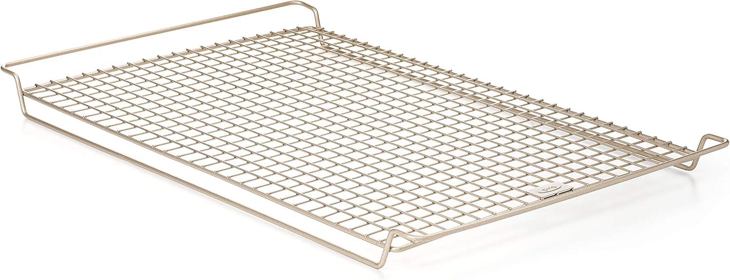 Rectangular Non-Stick Metal Cooling and Baking Rack
