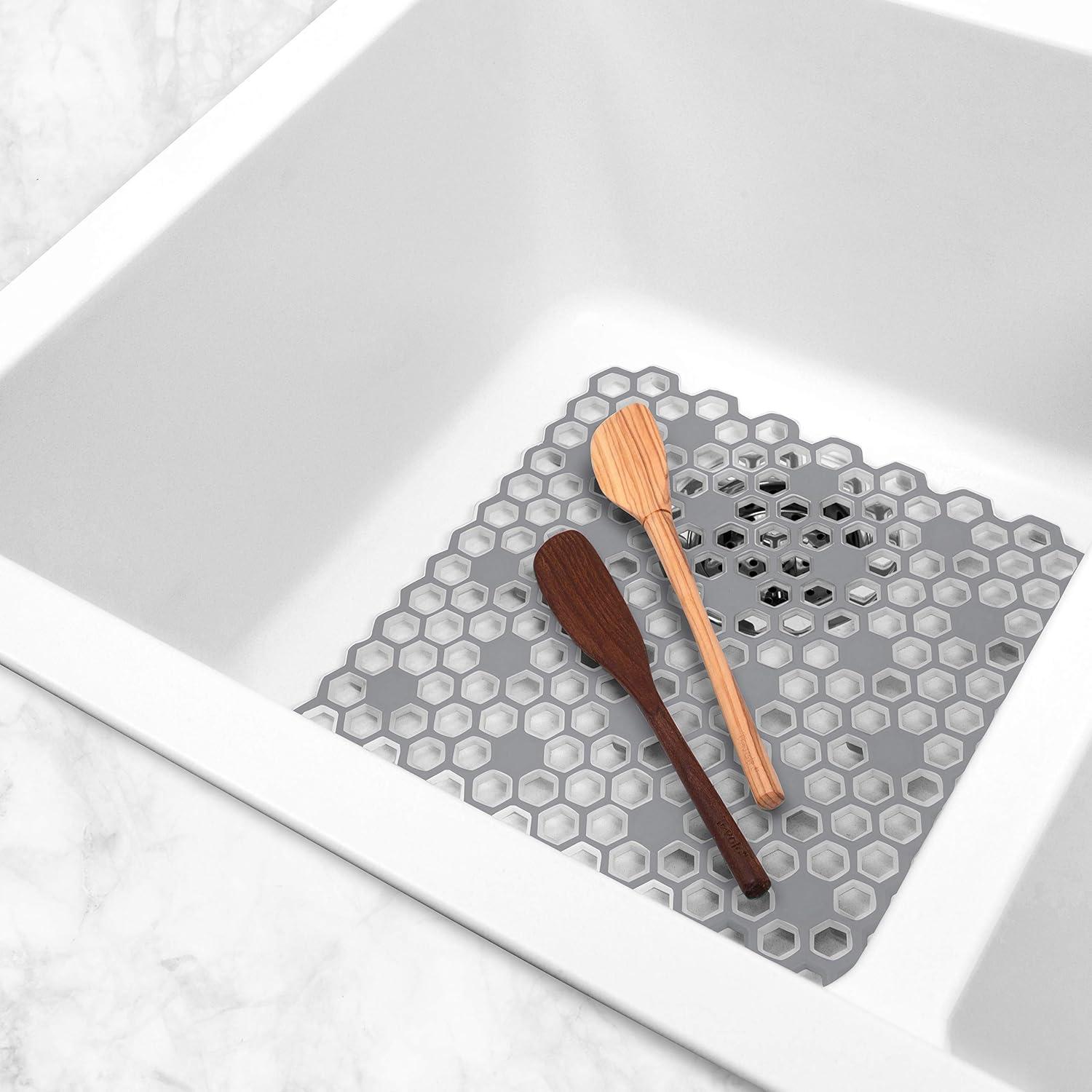 HEXA Kitchen Sink Non-Slip Plastic Drain Tray