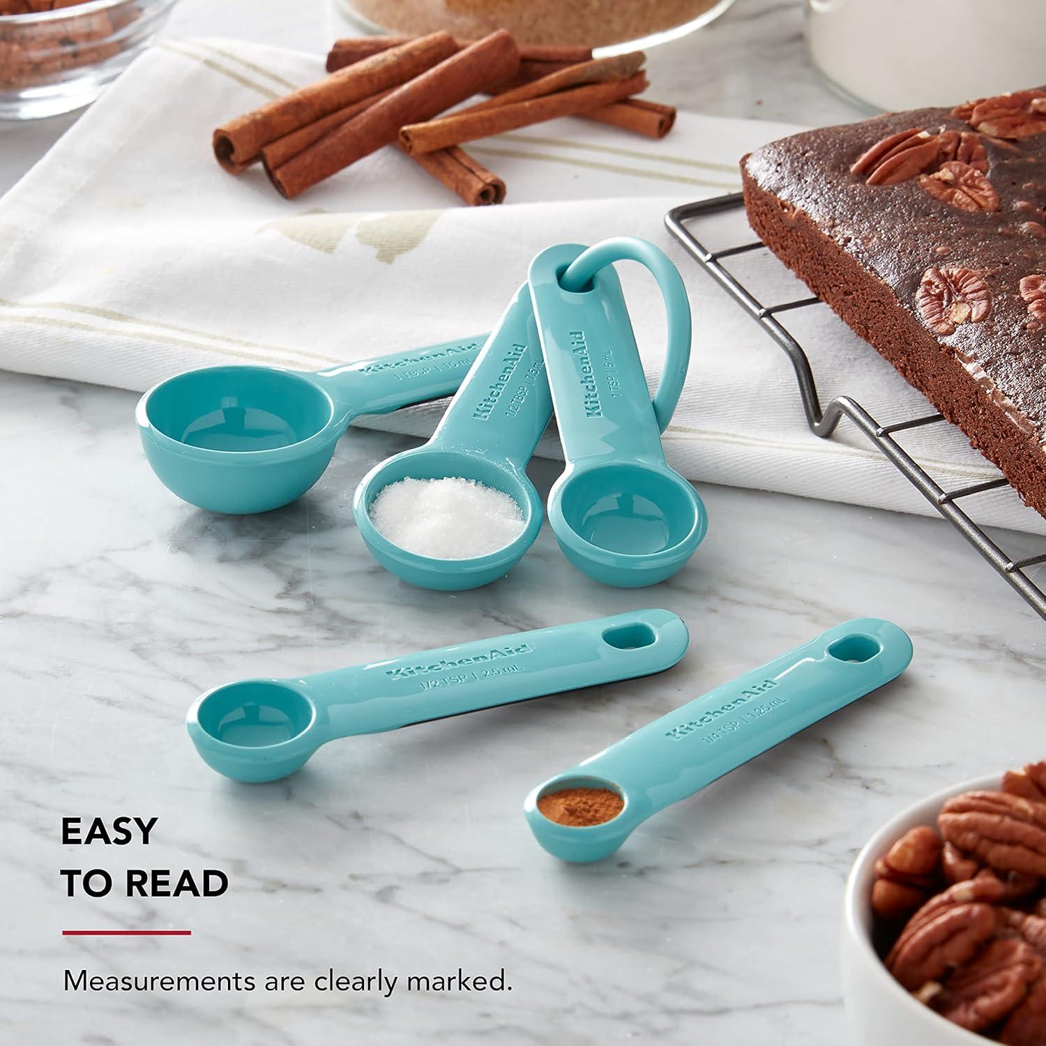 KitchenAid Measuring Spoons Aqua Sky