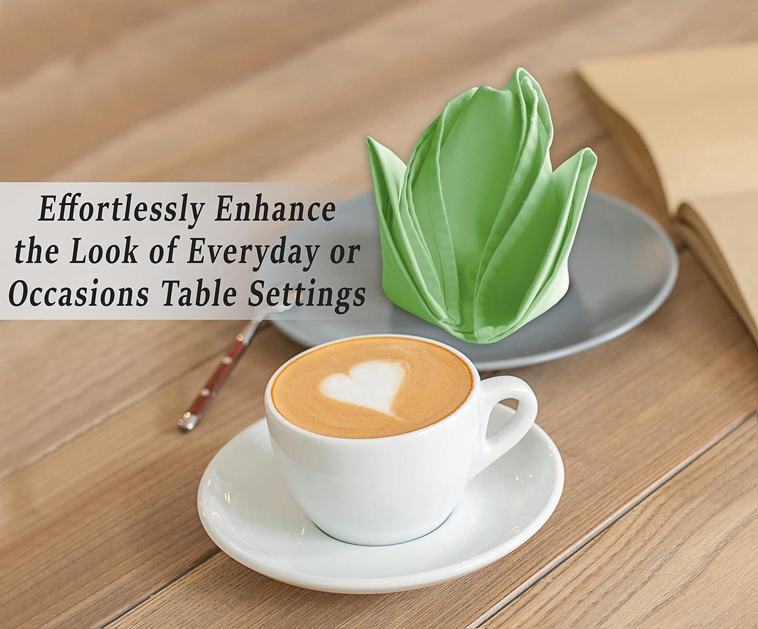 Poly Cotton Enrich Twill Cloth Napkins (Set of 12)